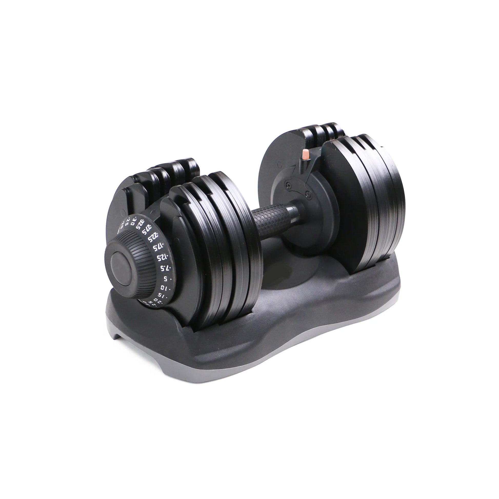 32.5kg Adjustable Dumbbells Pair with 24 Weight Options, Quick Dial Change, Space-Saving Design for Full Body Strength Training in Home Gyms and Studios