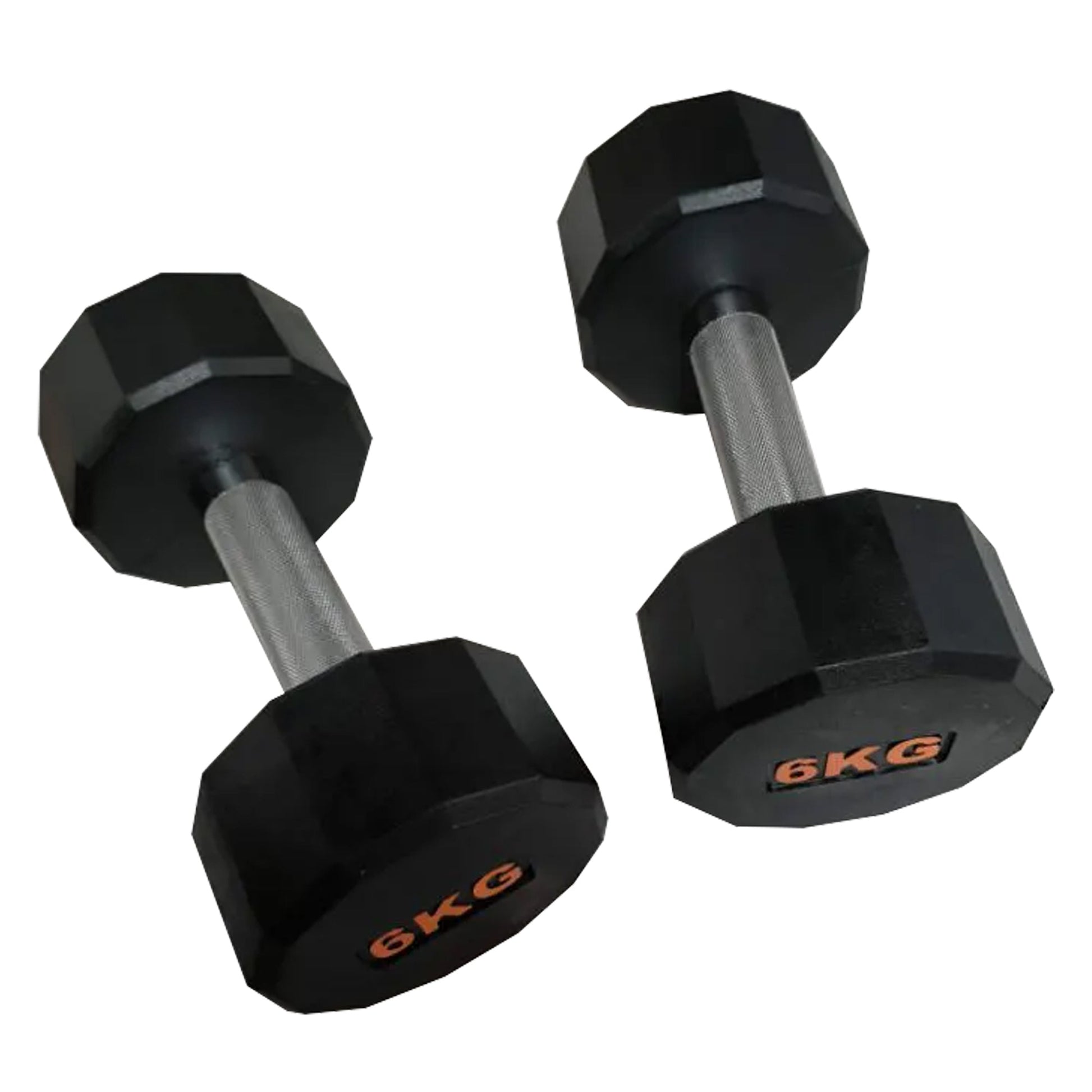 Hex-Shaped Round Dumbbell – Anti-Roll Strength Weight for Stable & Controlled Training Sessions