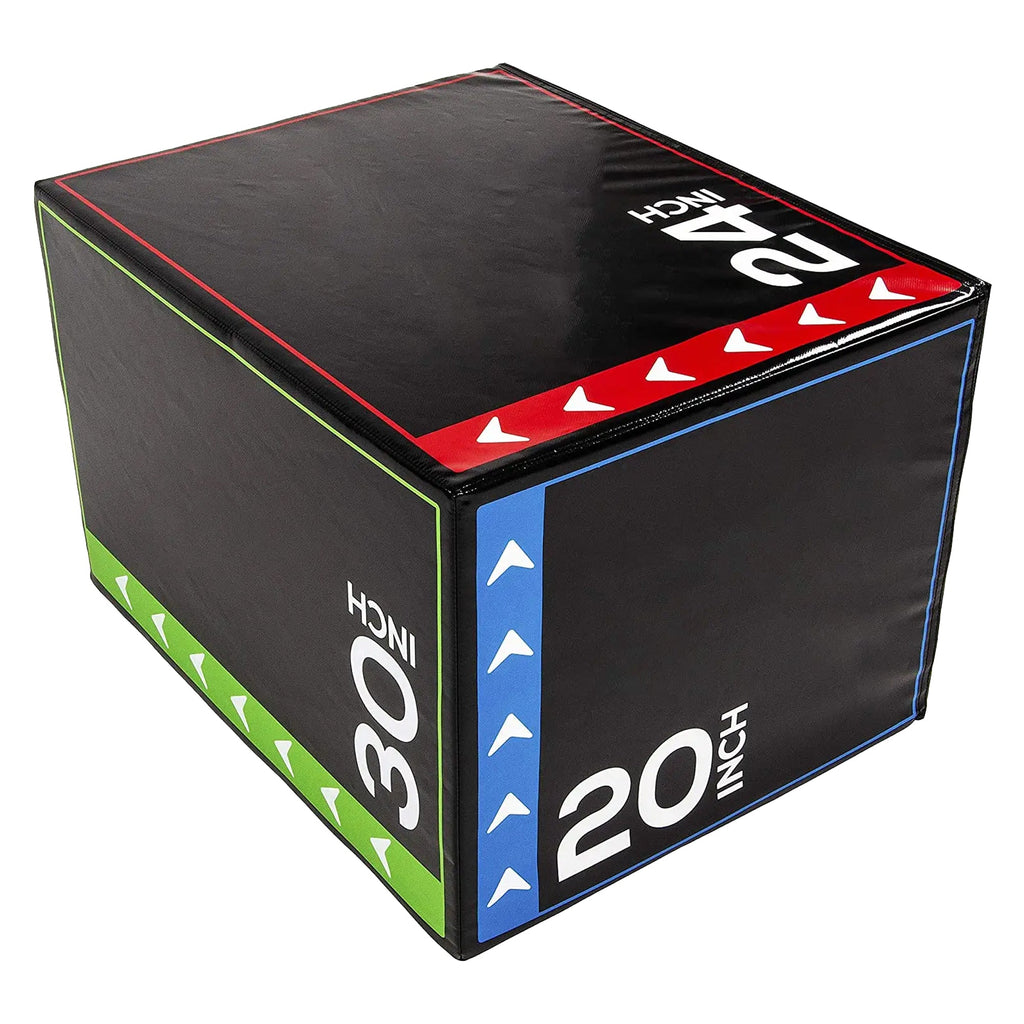 3-in-1 Soft Foam Plyo Box – Anti-Slip Jump Training Platform for Strength, Agility & Home Workouts | Sold Separately or in Complete Sets