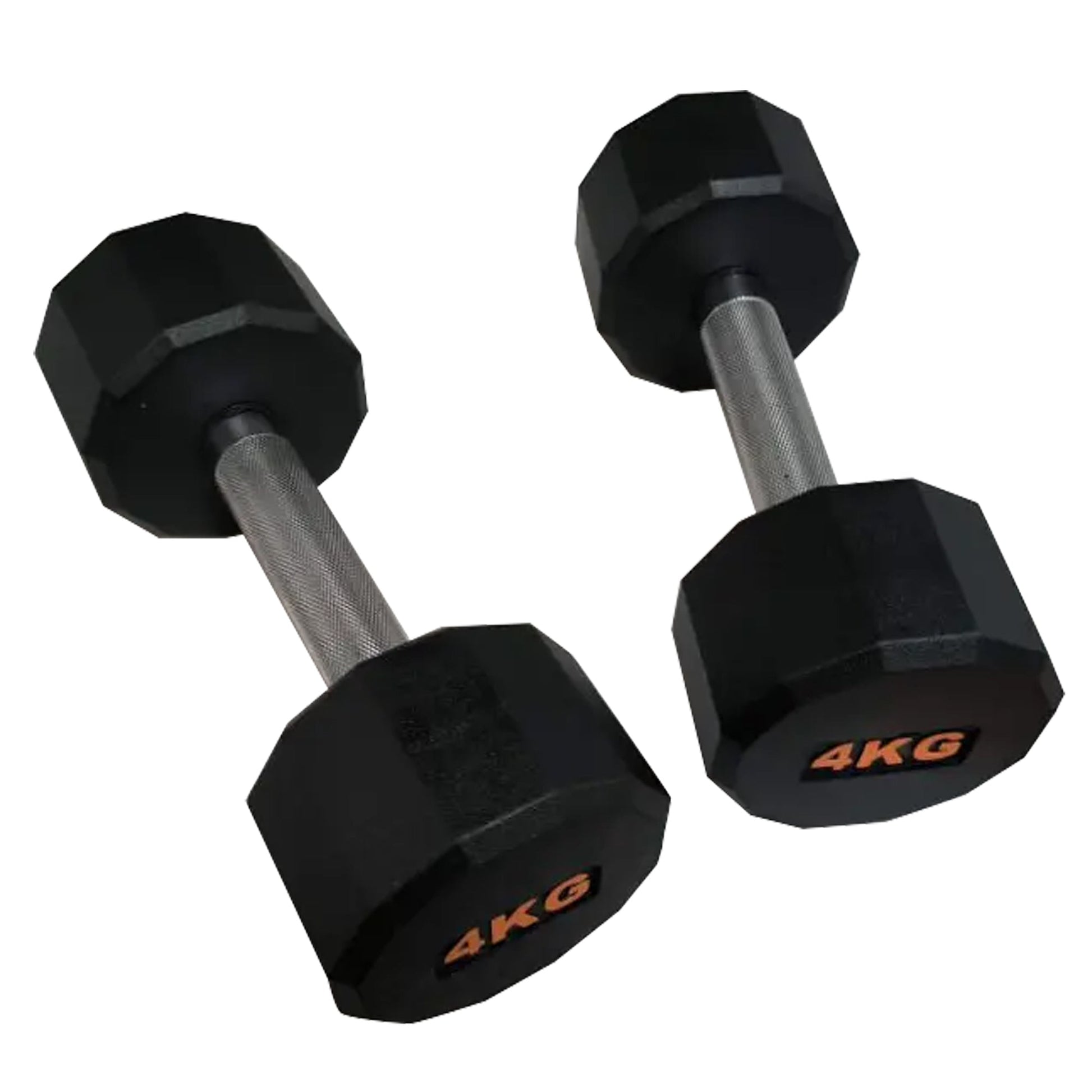 Hex-Shaped Round Dumbbell – Anti-Roll Strength Weight for Stable & Controlled Training Sessions