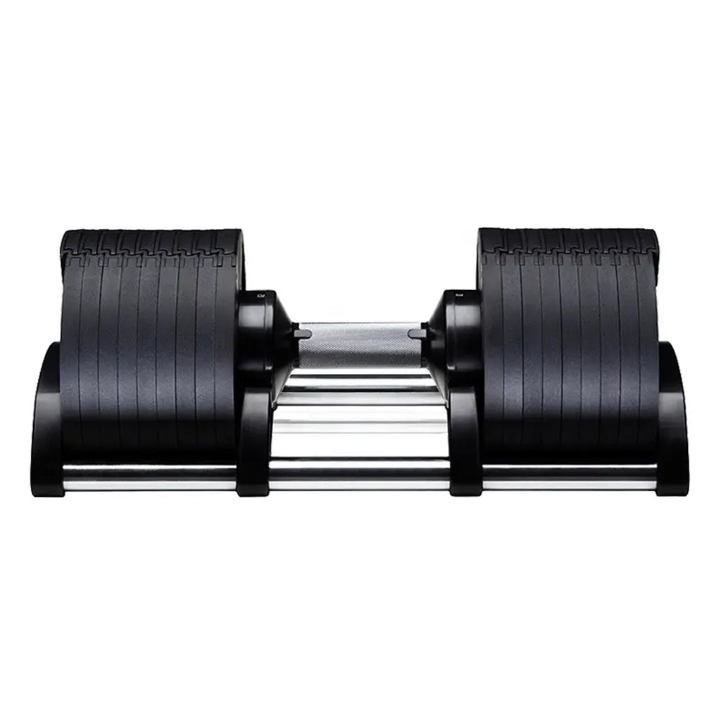 Premium Round Adjustable Dumbbells | 24KG–45KG Options in Singles or Pairs | Fast Dial Weight System for Home Gym | Solid Steel Construction & Non-Slip Grip | Optional Bench for Full-Body Workouts