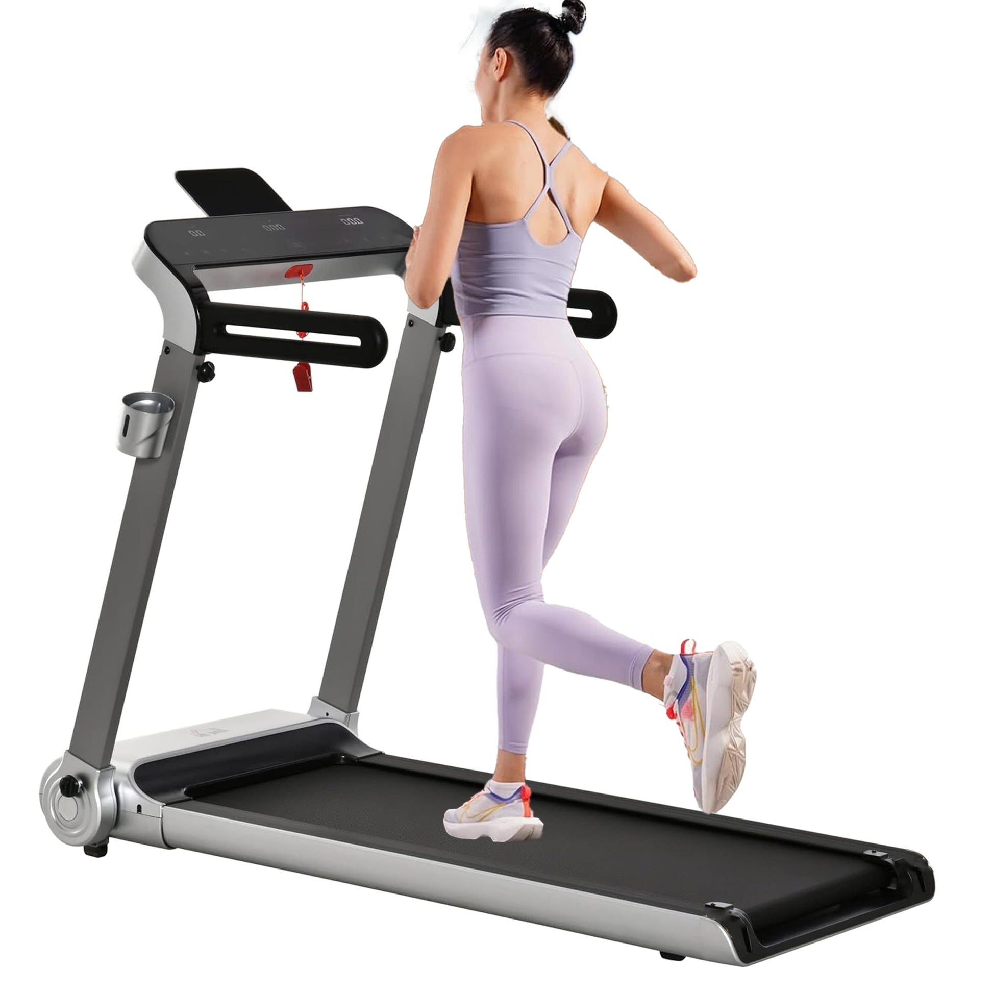 T103 Folding Treadmill | Space-Saving Walking Pad for Home | Up to 14km/h Running Power