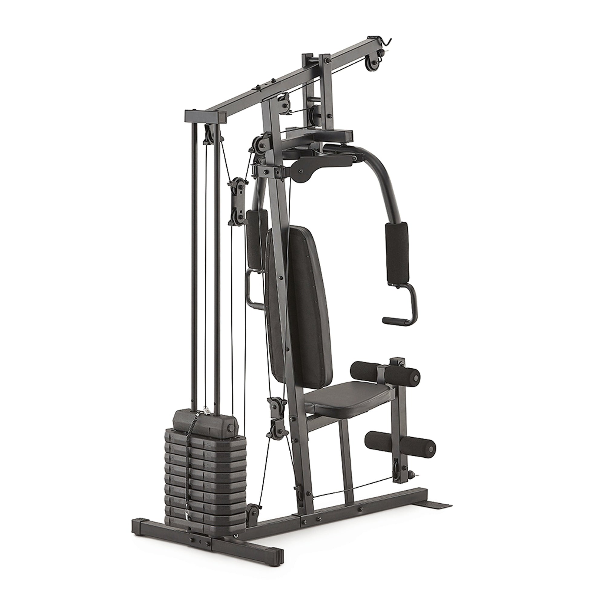 Total Body Workout Station – Compact Multi Gym Machine with 45kg/66kg Stack for Home Use