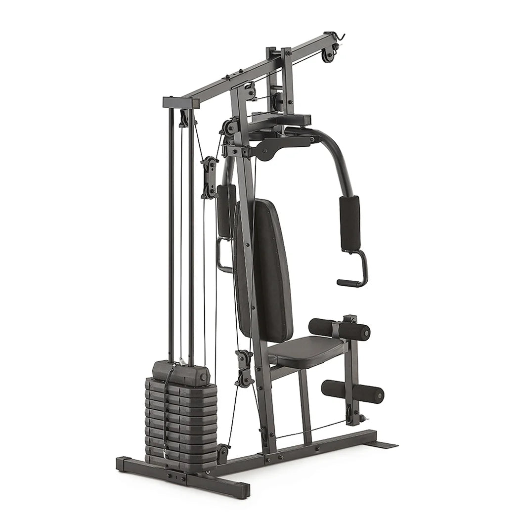 Total Body Workout Station – Compact Multi Gym Machine with 45kg/66kg Stack for Home Use