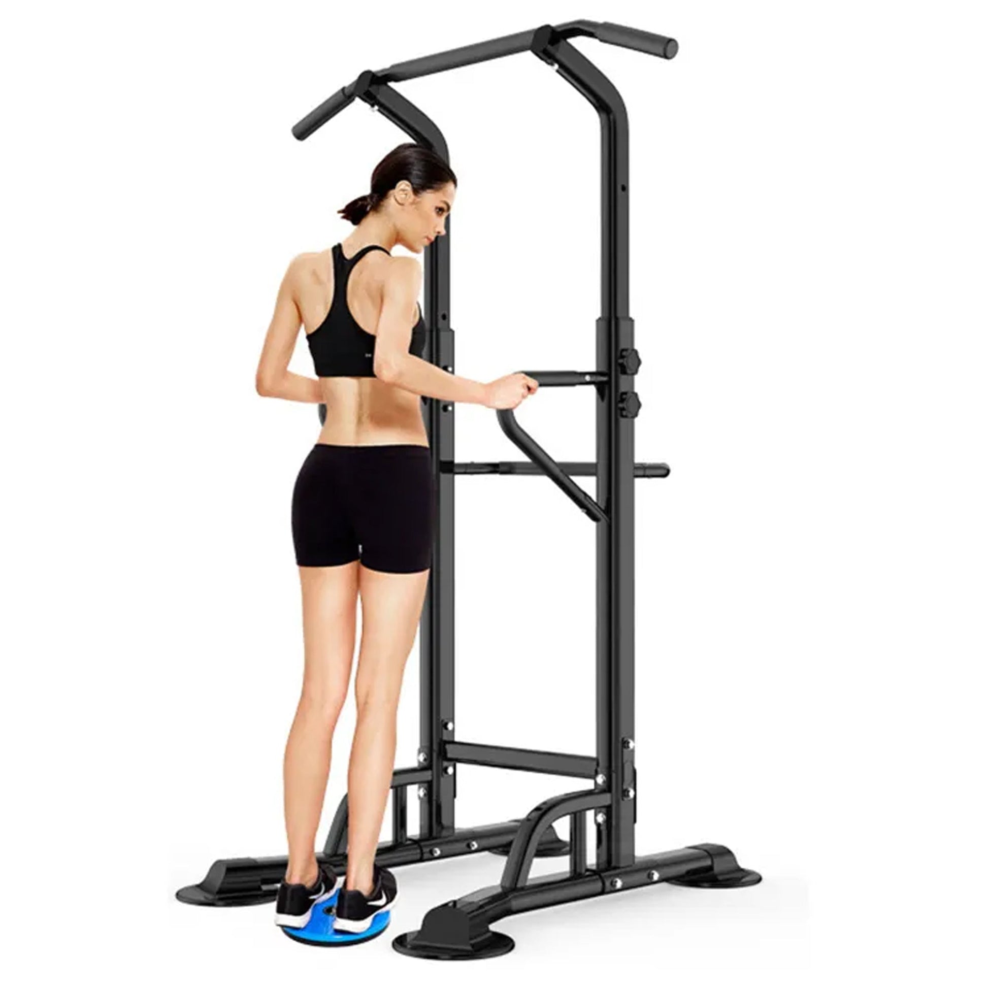 Power Tower Workout Station – Versatile Pull-Up & Dip Machine for Full-Body Home Gym Training