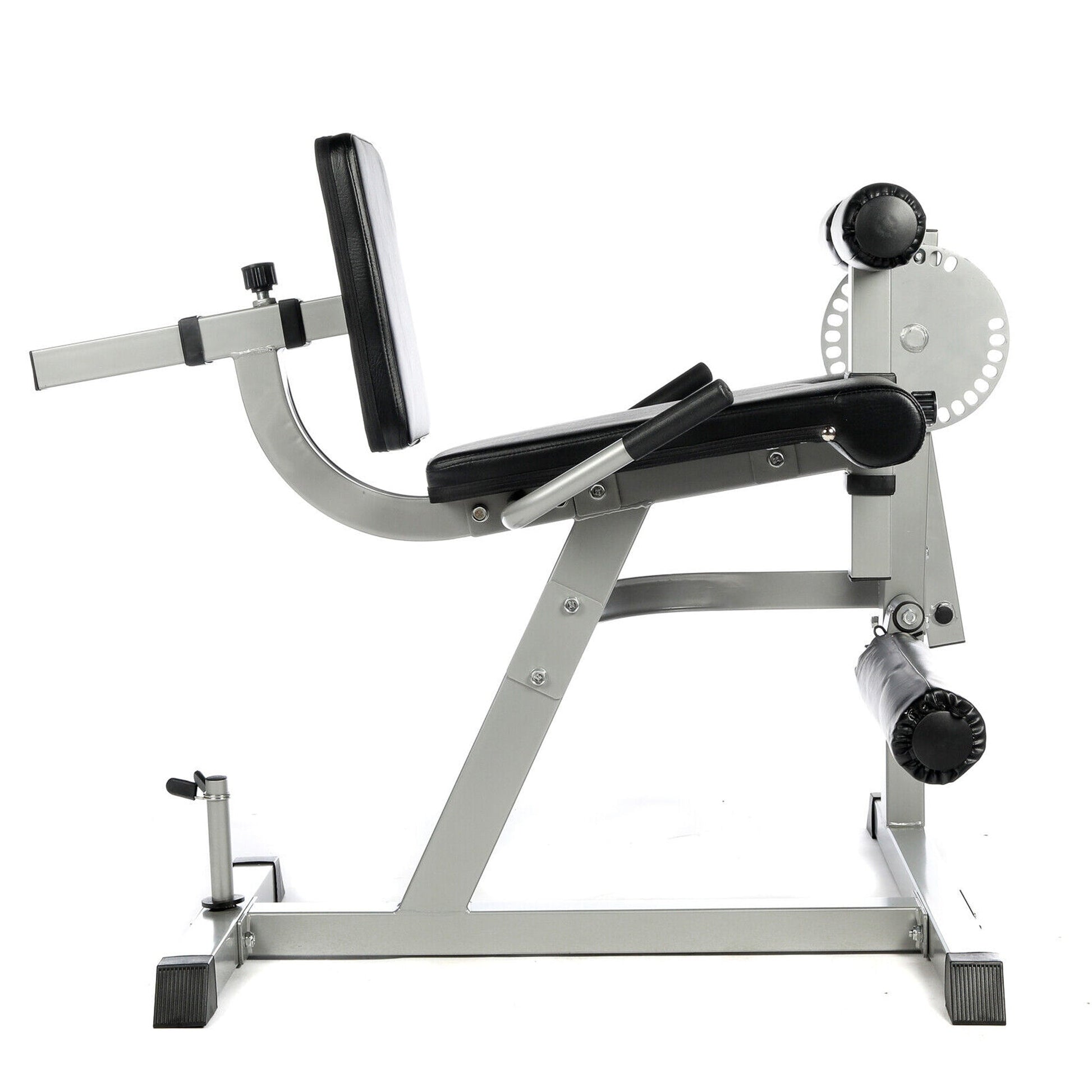 Transform Leg Training at Home – Adjustable Leg Extension & Curl Machine for Quads & Hamstrings | Heavy-Duty Strength Station (Optional Olympic Plate Set)
