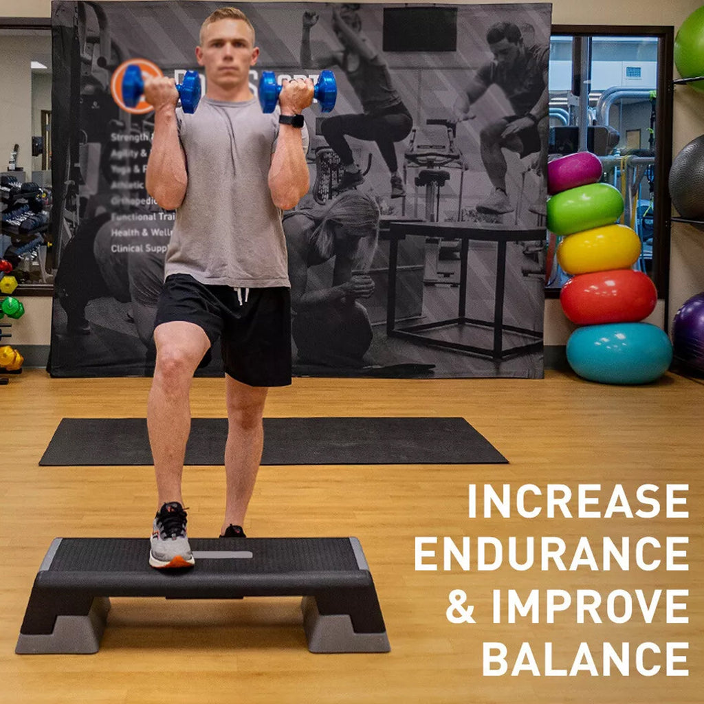 Adjustable Aerobic Step Board | Multi-Height Fitness Platform for Cardio, Yoga & Home Workouts