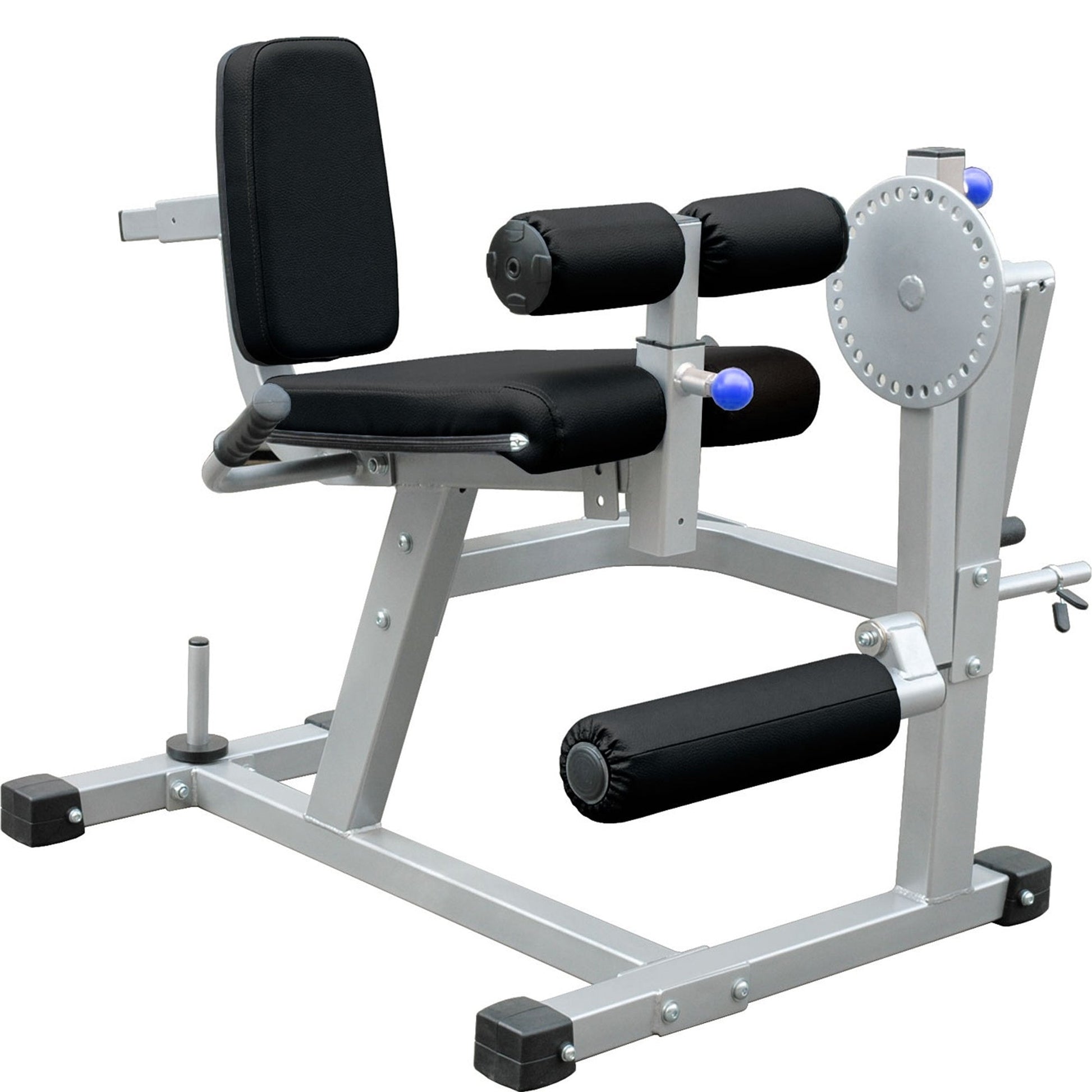 Transform Leg Training at Home – Adjustable Leg Extension & Curl Machine for Quads & Hamstrings | Heavy-Duty Strength Station (Optional Olympic Plate Set)