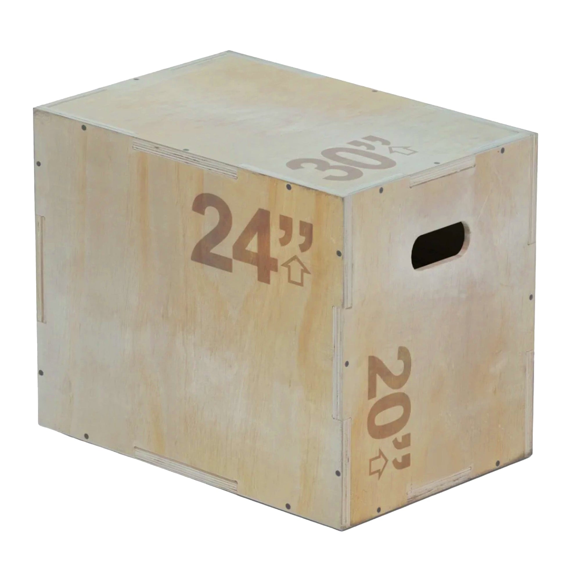 Wooden Plyometric Box – 3-in-1 Jump Platform for Agility, Strength & Conditioning Workouts | Durable Exercise Step for Home & Gym Fitness Training