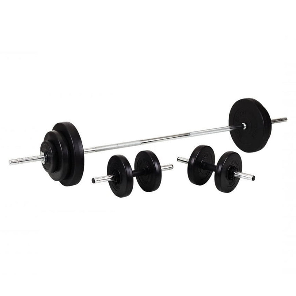 65KG (2-in-1) Adjustable Cast Iron Dumbbell & Barbell Set | Weight Training Kit with Knurled Grip Handles | Heavy-Duty Strength Gear for Home Gym Workouts