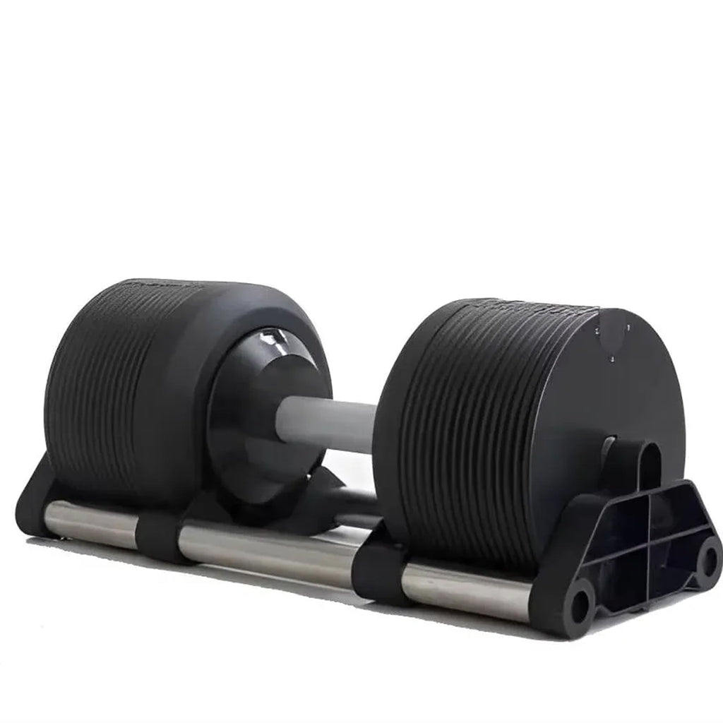 Premium Round Adjustable Dumbbells | 24KG–45KG Options in Singles or Pairs | Fast Dial Weight System for Home Gym | Solid Steel Construction & Non-Slip Grip | Optional Bench for Full-Body Workouts