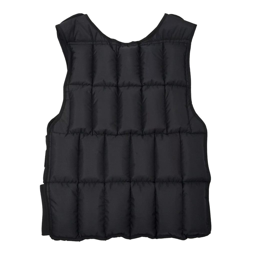 Weighted Training Vest – Adjustable 10kg–20kg Load with 38 Weight Bags| Black Fitness Vest for Running & Resistance Workouts