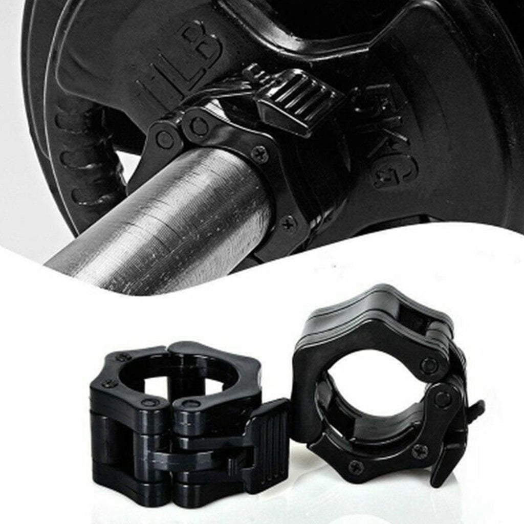 2" Quick Lock Olympic Barbell Collars – Heavy-Duty Clamp Set for Secure Lifting & CrossFit Workouts