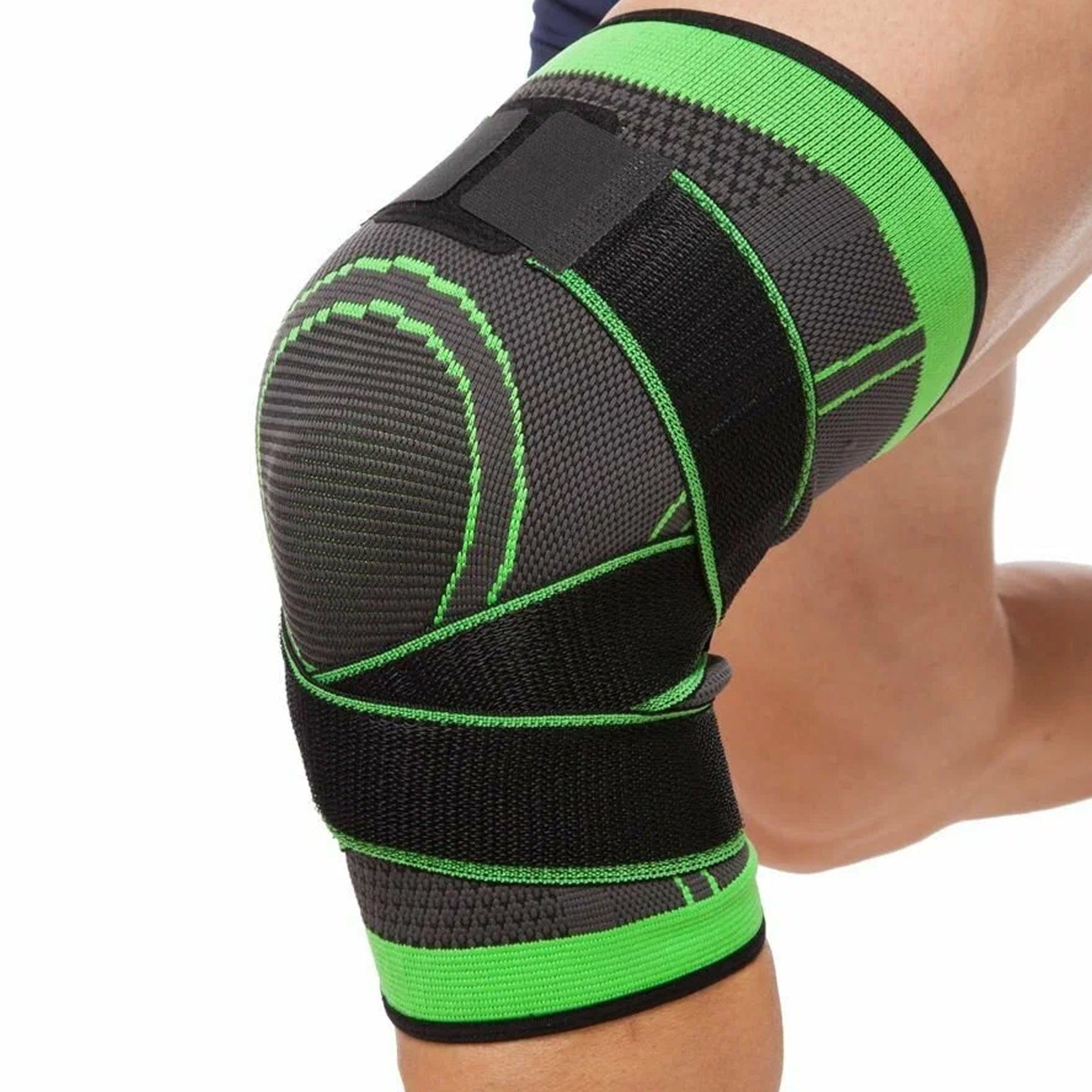 Supportive Knee Brace with Adjustable Strap – Relieves Joint Pain & Aids ACL, Meniscus Recovery | Ideal for Sports, Walking, Running & Everyday Use