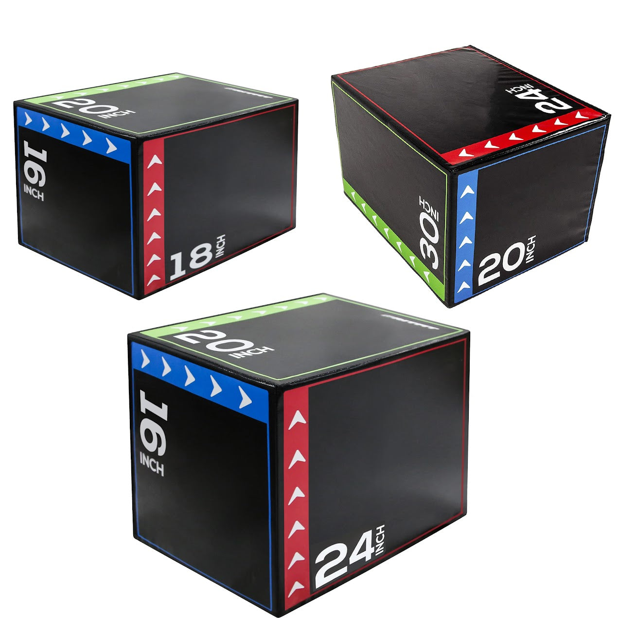 3-in-1 Soft Foam Plyo Box – Anti-Slip Jump Training Platform for Strength, Agility & Home Workouts | Sold Separately or in Complete Sets