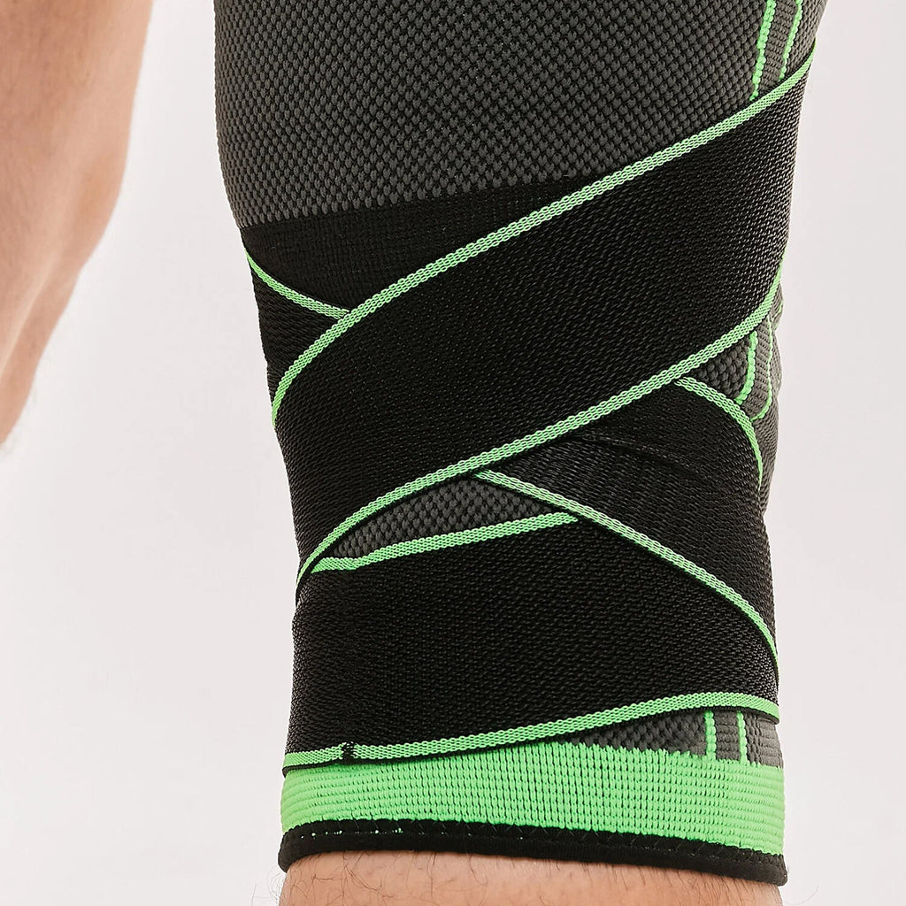 Supportive Knee Brace with Adjustable Strap – Relieves Joint Pain & Aids ACL, Meniscus Recovery | Ideal for Sports, Walking, Running & Everyday Use