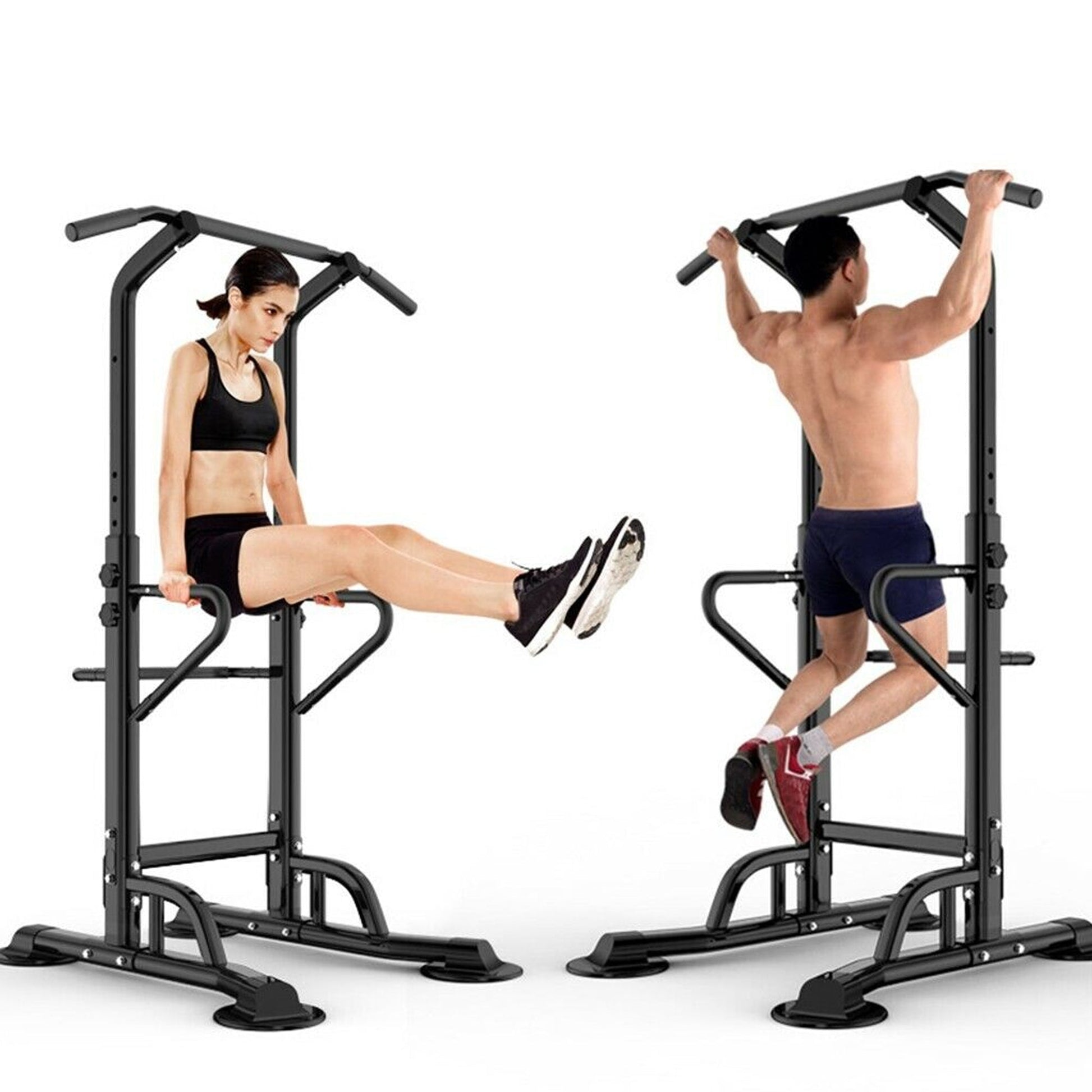 Power Tower Workout Station – Versatile Pull-Up & Dip Machine for Full-Body Home Gym Training