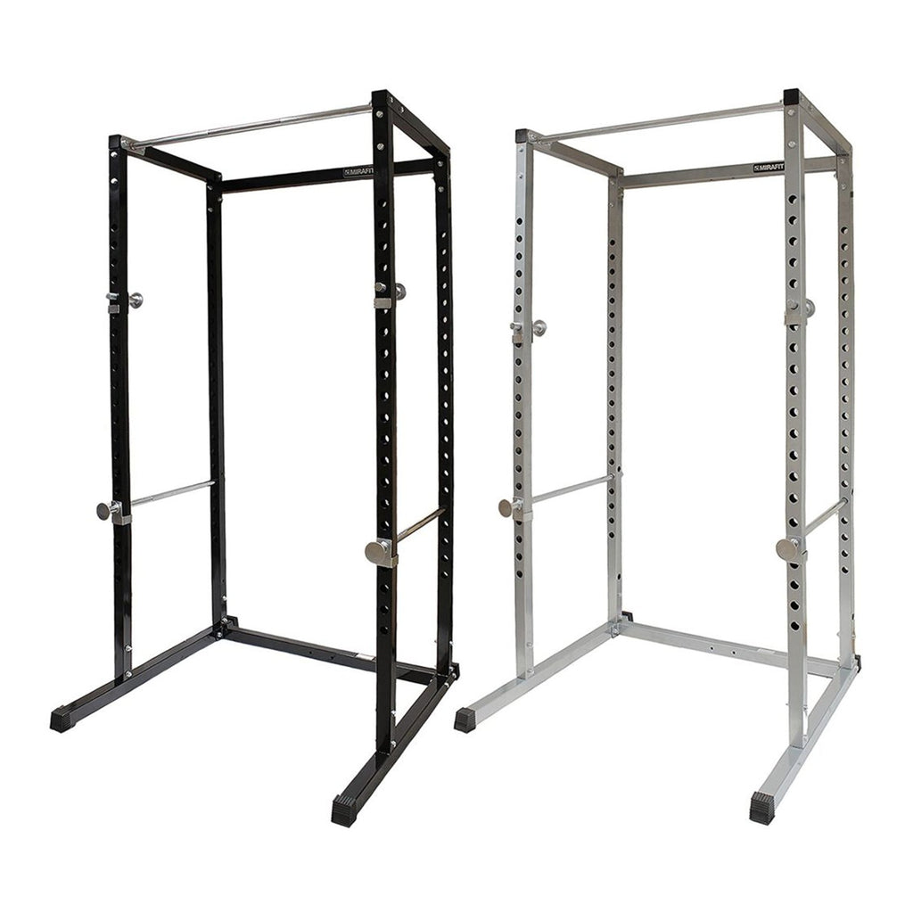 G100 Strength Cage | Reinforced Adjustable Power Rack with Pull-Up Station for Home Gym Workouts