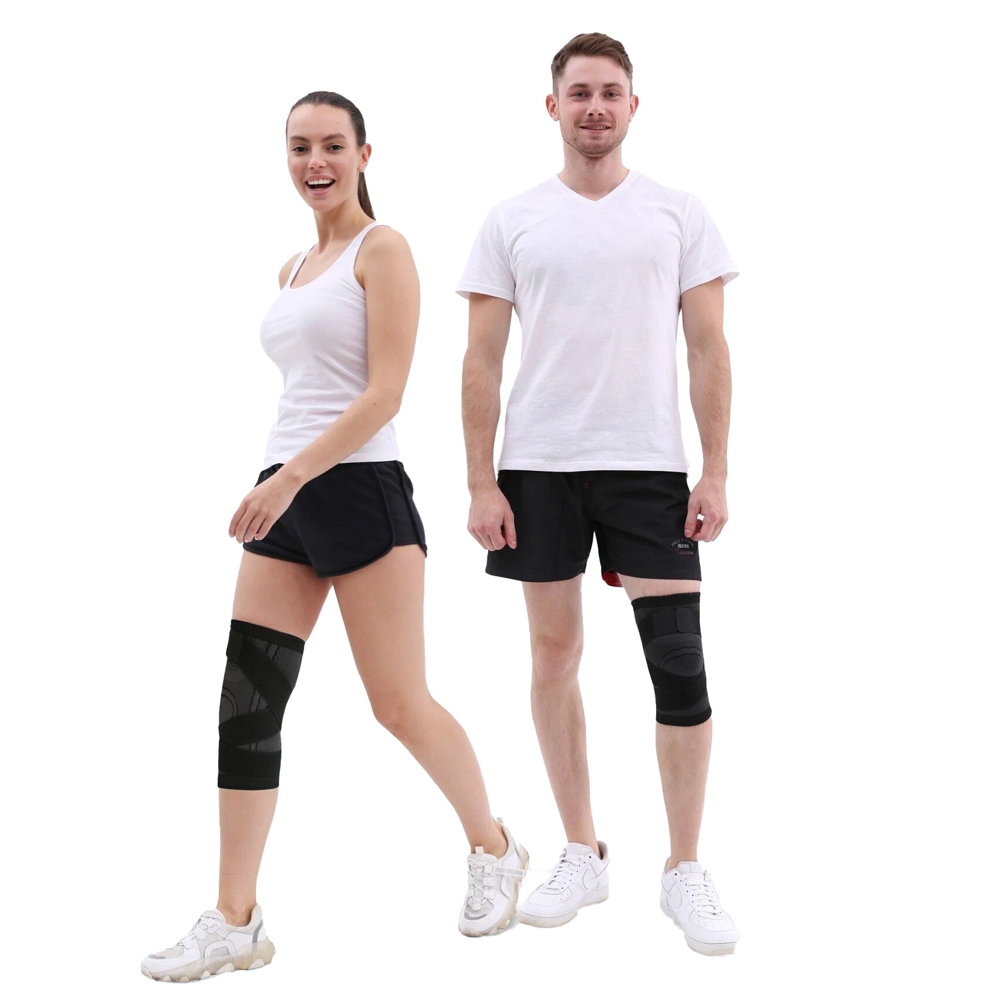 Supportive Knee Brace with Adjustable Strap – Relieves Joint Pain & Aids ACL, Meniscus Recovery | Ideal for Sports, Walking, Running & Everyday Use