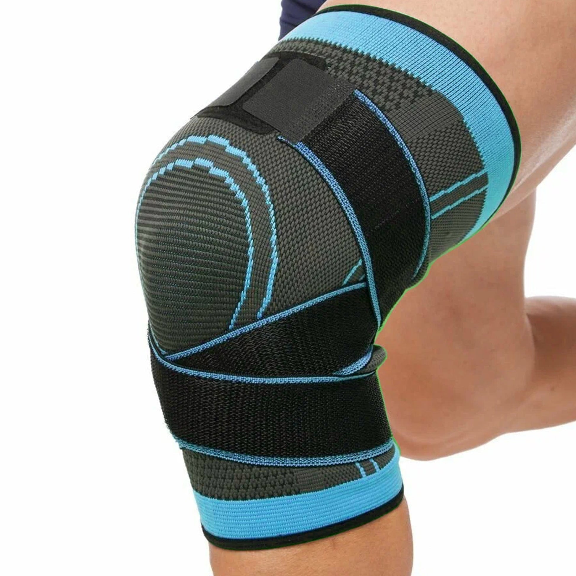 Supportive Knee Brace with Adjustable Strap – Relieves Joint Pain & Aids ACL, Meniscus Recovery | Ideal for Sports, Walking, Running & Everyday Use