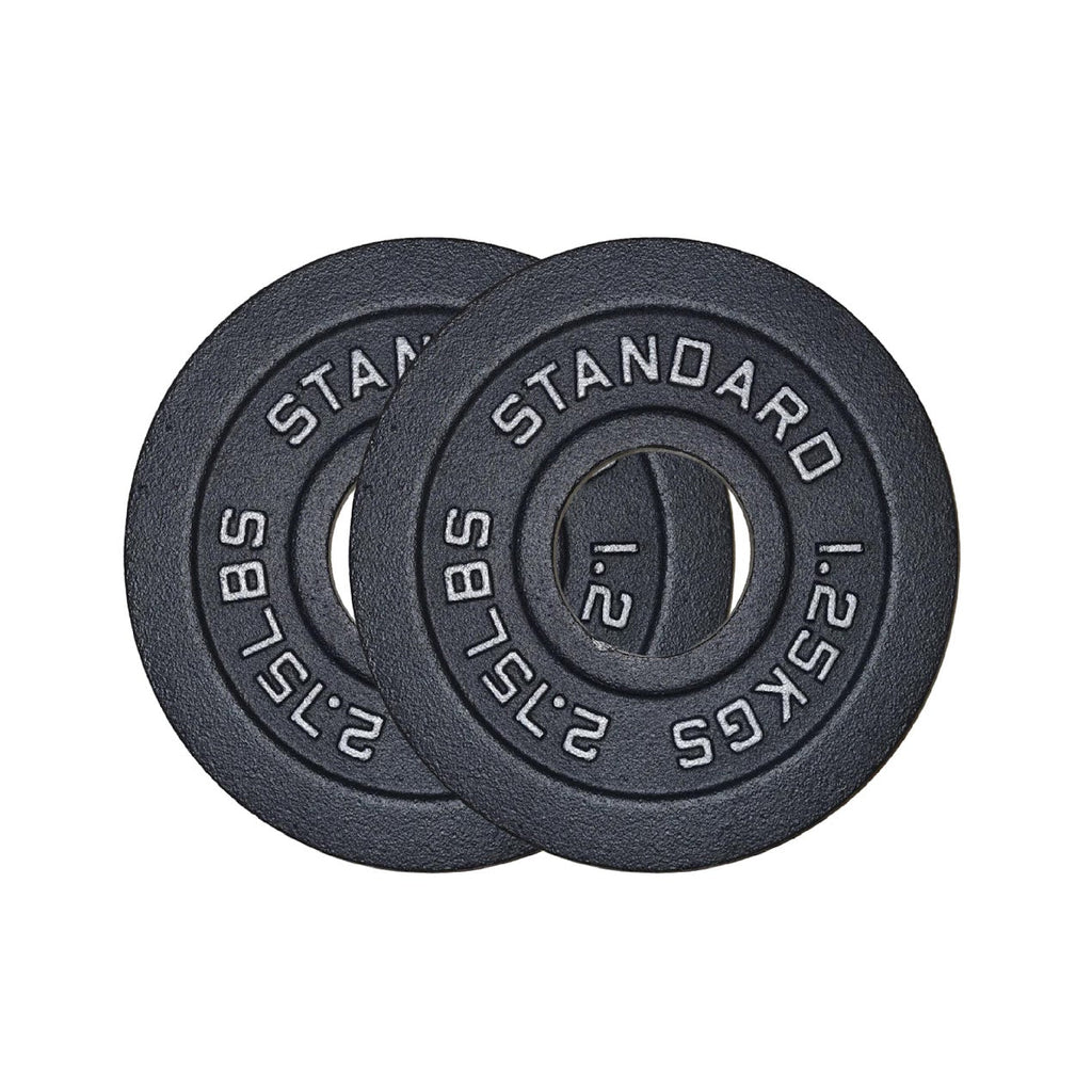 Cast Iron Weight Plates | Durable Weight Discs for Home & Gym | Available in Singles, Pairs & Sets | Heavy-Duty Dumbbell Plates for Strength Training & Weightlifting |