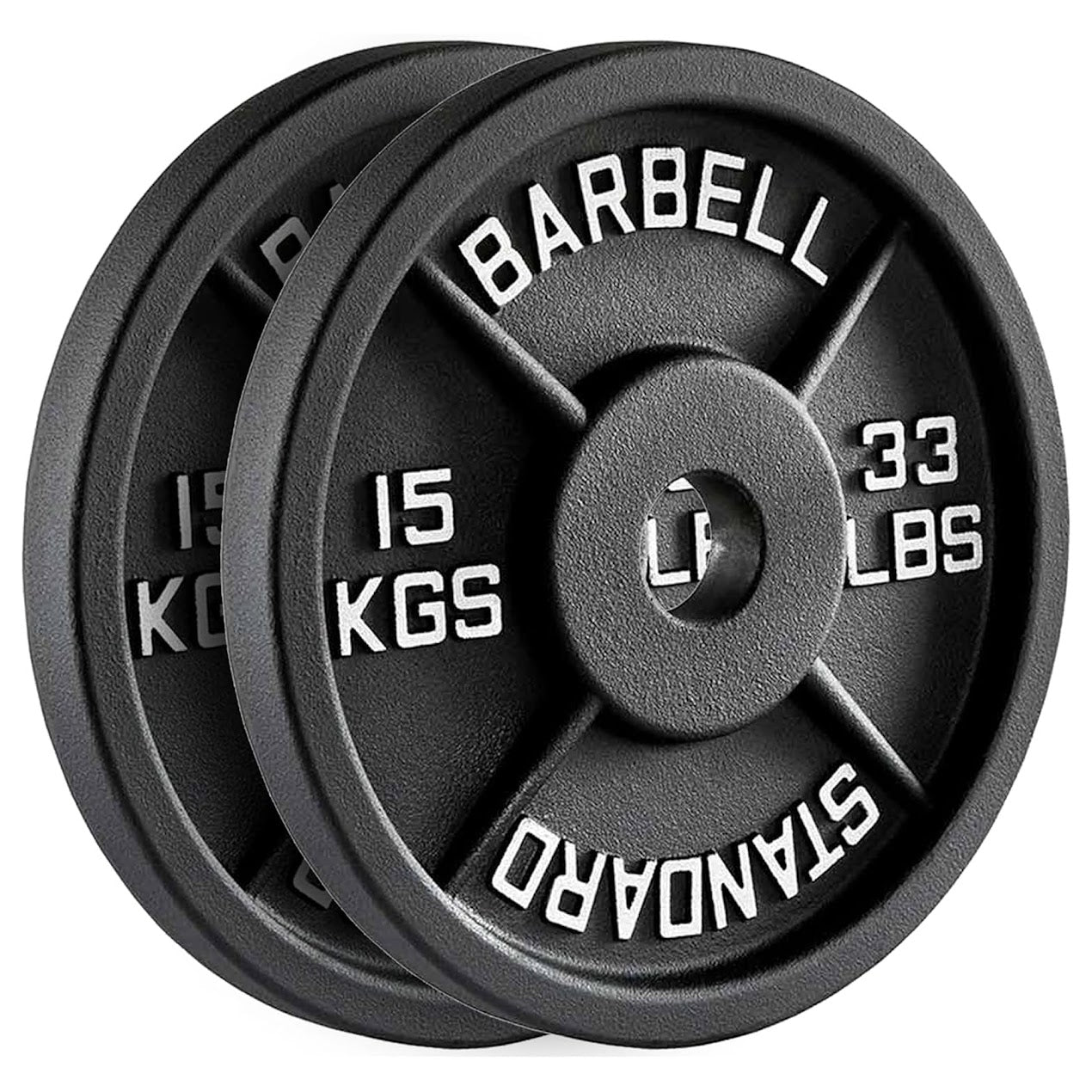 Cast Iron Weight Plates | Durable Weight Discs for Home & Gym | Available in Singles, Pairs & Sets | Heavy-Duty Dumbbell Plates for Strength Training & Weightlifting |