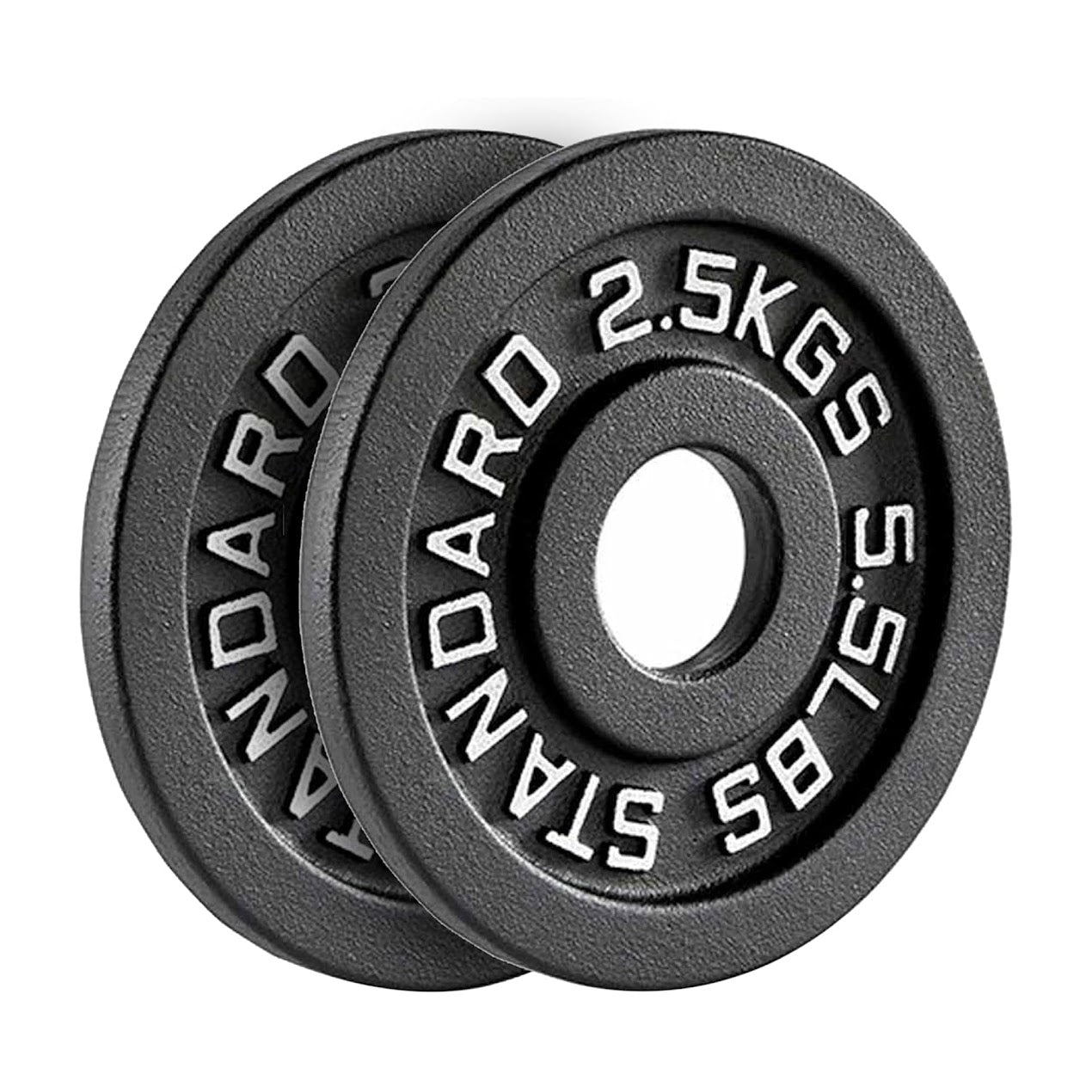 Cast Iron Weight Plates | Durable Weight Discs for Home & Gym | Available in Singles, Pairs & Sets | Heavy-Duty Dumbbell Plates for Strength Training & Weightlifting |