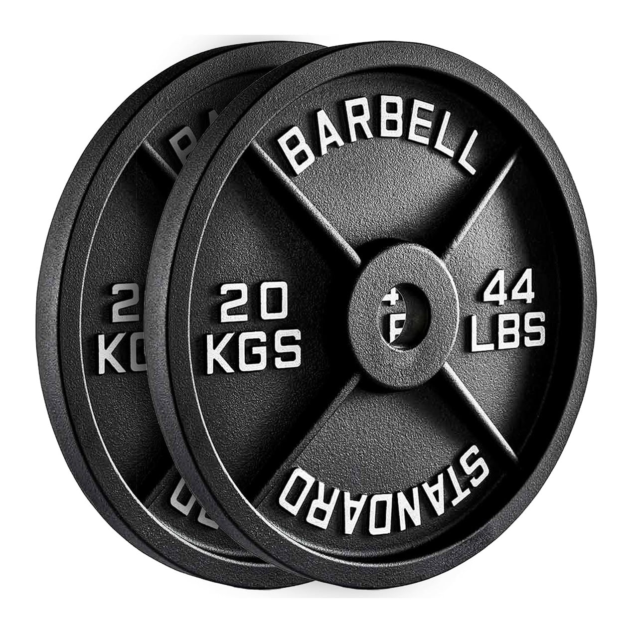 Cast Iron Weight Plates | Durable Weight Discs for Home & Gym | Available in Singles, Pairs & Sets | Heavy-Duty Dumbbell Plates for Strength Training & Weightlifting |