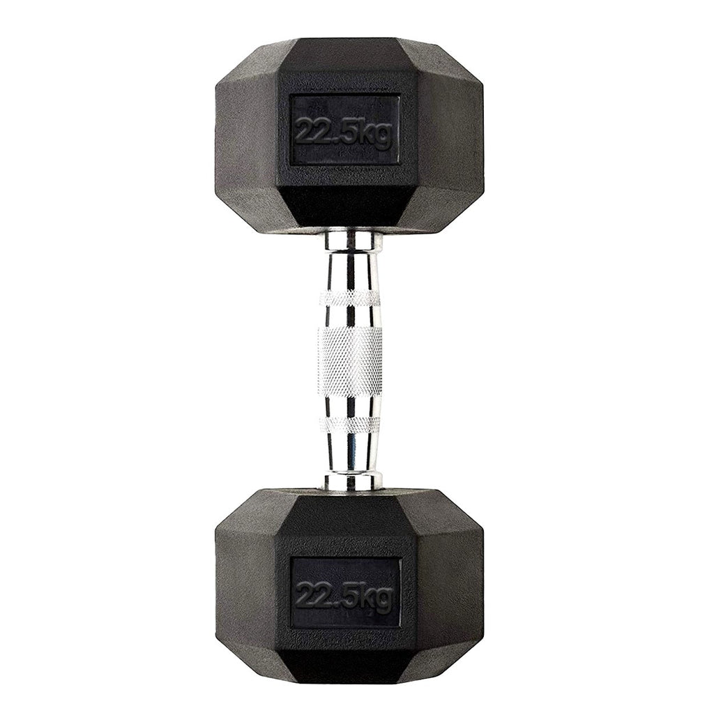 Hex Dumbbell Pairs & Sets 2.5kg–60kg – Rubber-Coated, Anti-Roll Weights with Rack Option – Home Gym Strength Training Dumbbell Set UK