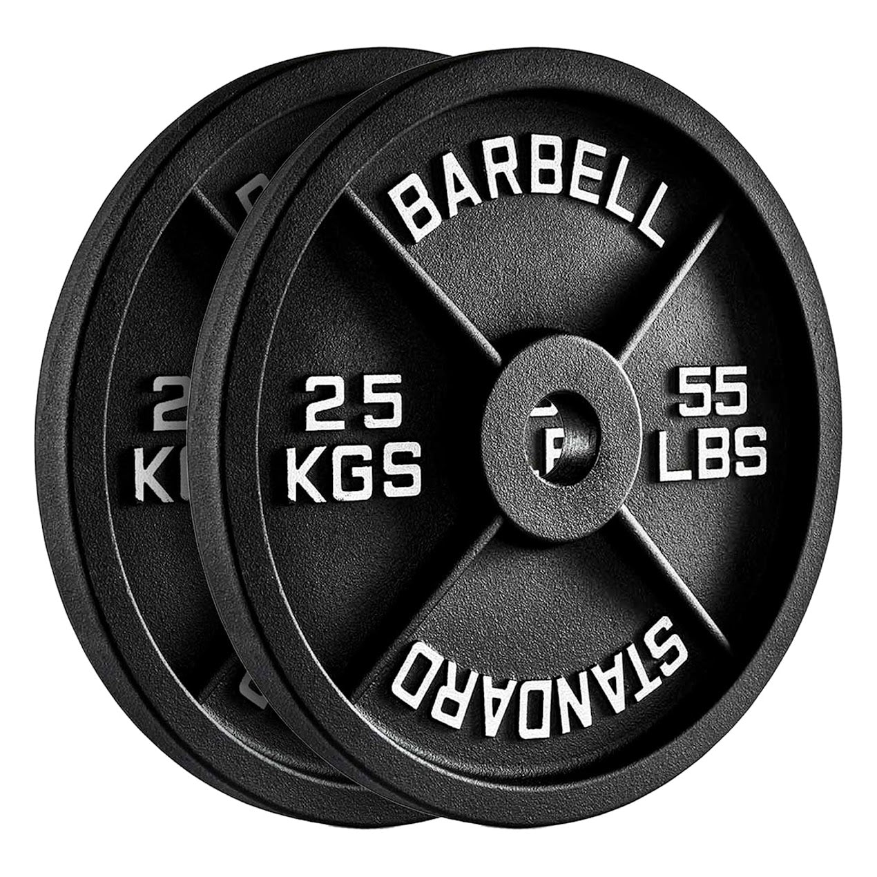 Cast Iron Weight Plates | Durable Weight Discs for Home & Gym | Available in Singles, Pairs & Sets | Heavy-Duty Dumbbell Plates for Strength Training & Weightlifting |