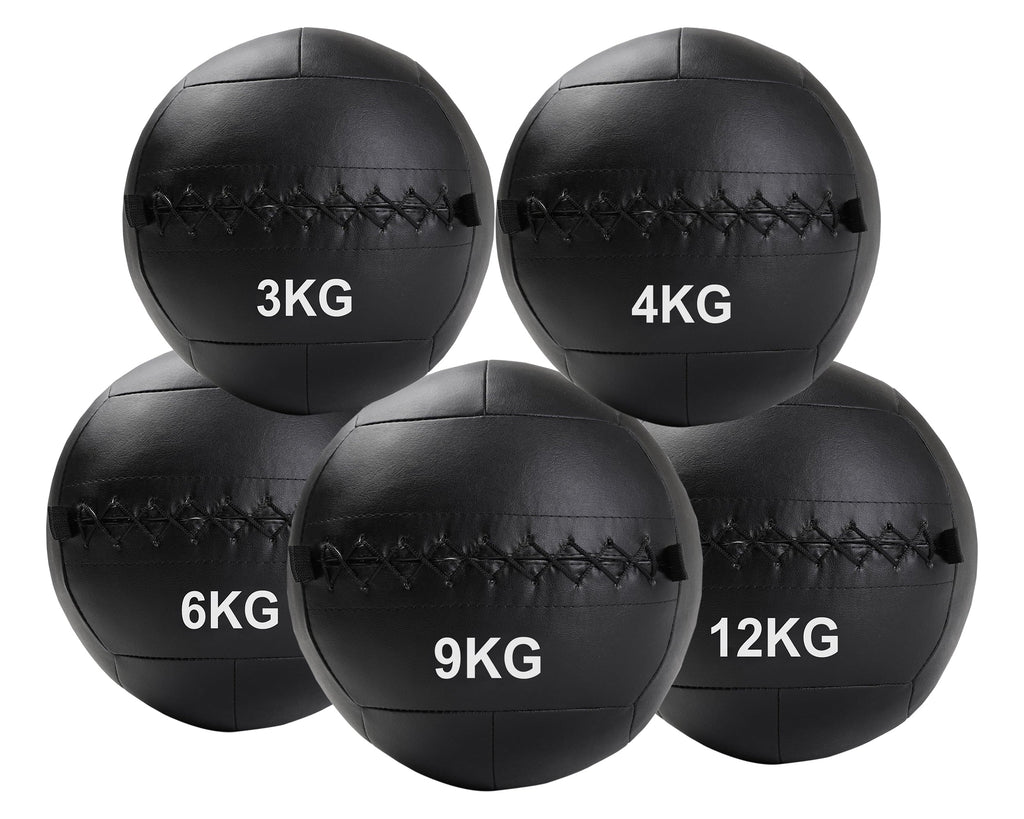 Heavy Duty Wall Balls 3kg–12kg – Durable Medicine Balls for Strength, Conditioning & Full-Body Training | Sold Individually or in Sets