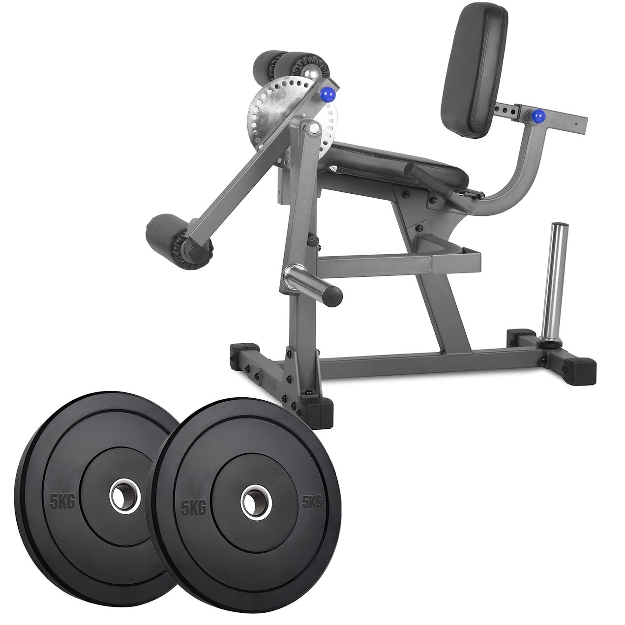 Transform Leg Training at Home – Adjustable Leg Extension & Curl Machine for Quads & Hamstrings | Heavy-Duty Strength Station (Optional Olympic Plate Set)