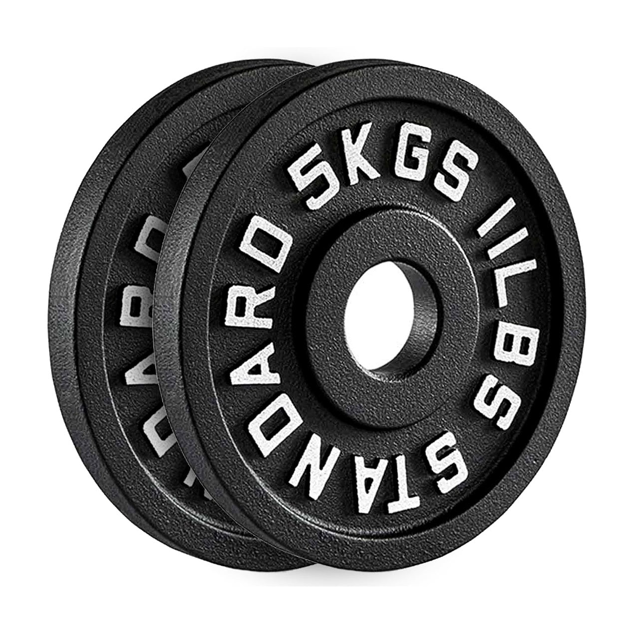 Cast Iron Weight Plates | Durable Weight Discs for Home & Gym | Available in Singles, Pairs & Sets | Heavy-Duty Dumbbell Plates for Strength Training & Weightlifting |