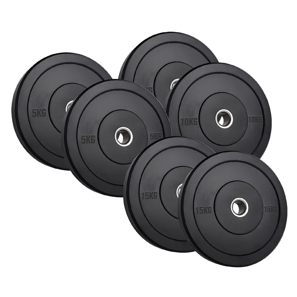 Premium Rubber Bumper Plates | Olympic Weight Sets for Lifting & Training | Singles, Pairs & Sets Available | Long-Lasting Strength Training Equipment