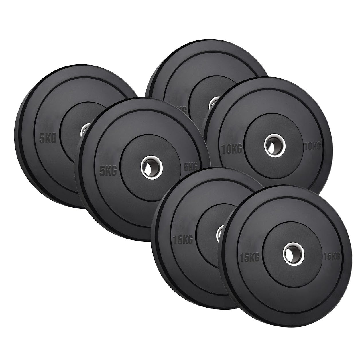 Premium Rubber Bumper Plates | Olympic Weight Sets for Lifting & Training | Singles, Pairs & Sets Available | Long-Lasting Strength Training Equipment