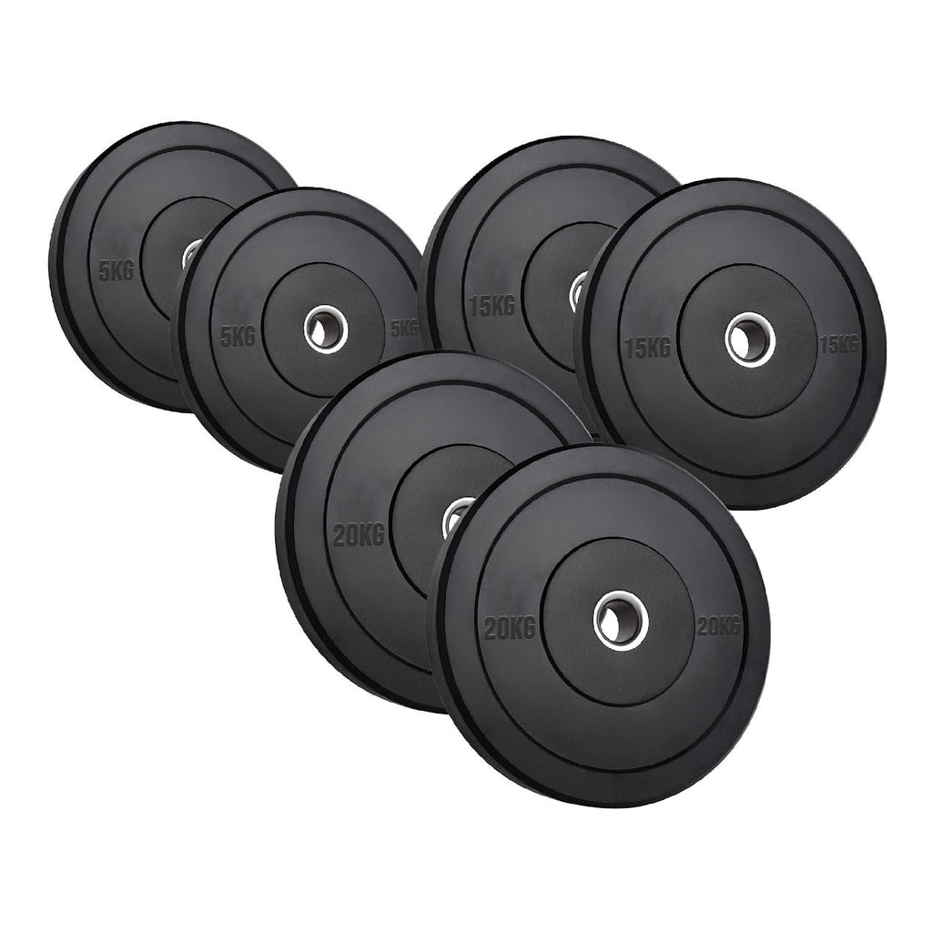 Premium Rubber Bumper Plates | Olympic Weight Sets for Lifting & Training | Singles, Pairs & Sets Available | Long-Lasting Strength Training Equipment