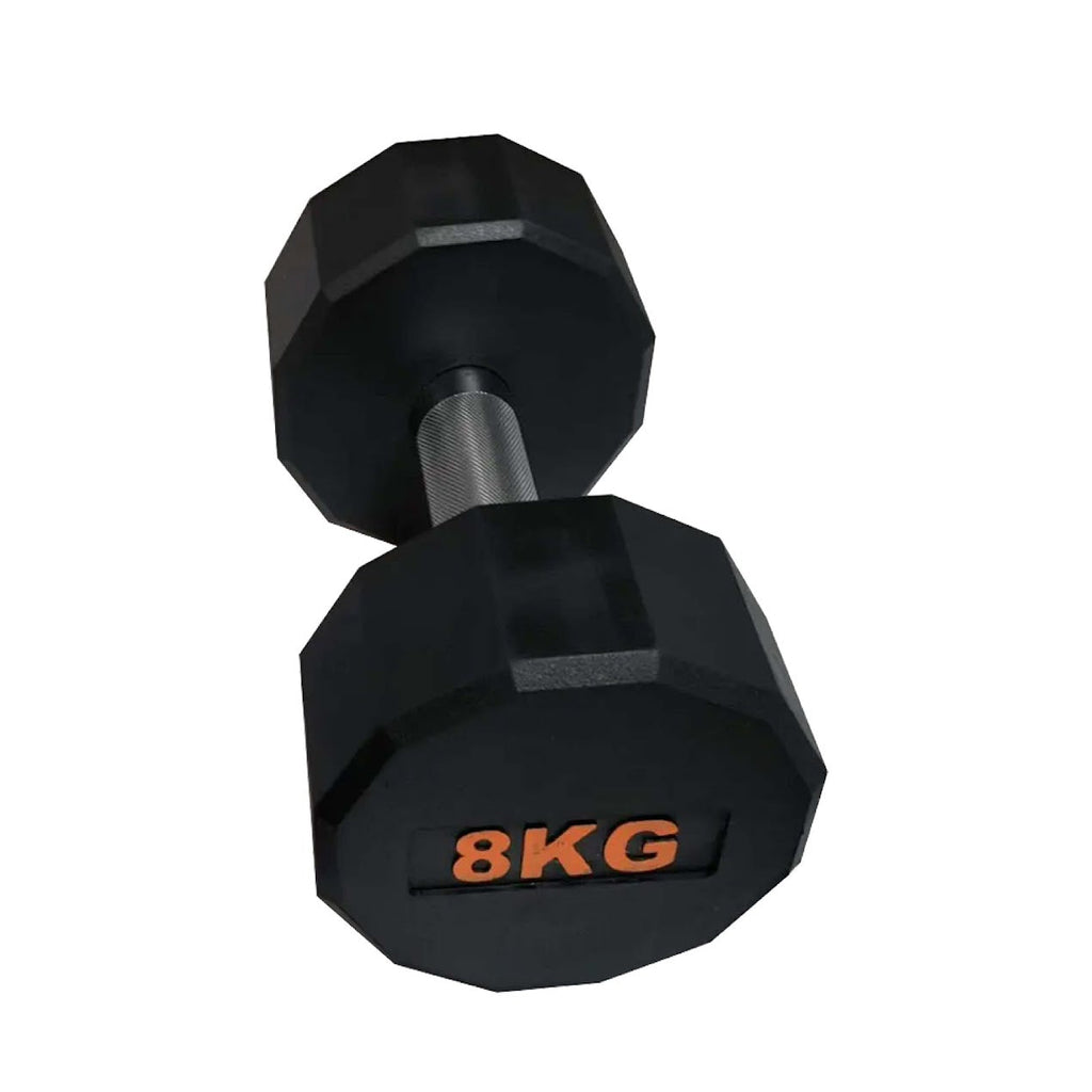 Hex-Shaped Round Dumbbell – Anti-Roll Strength Weight for Stable & Controlled Training Sessions