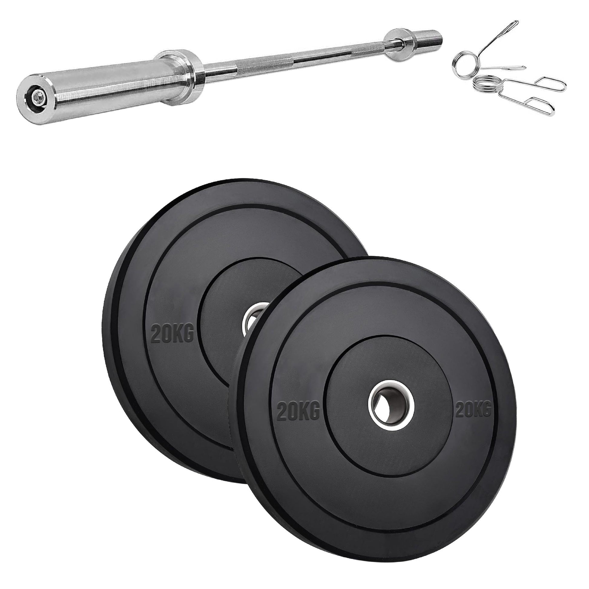 Premium Rubber Bumper Plates | Olympic Weight Sets for Lifting & Training | Singles, Pairs & Sets Available | Long-Lasting Strength Training Equipment