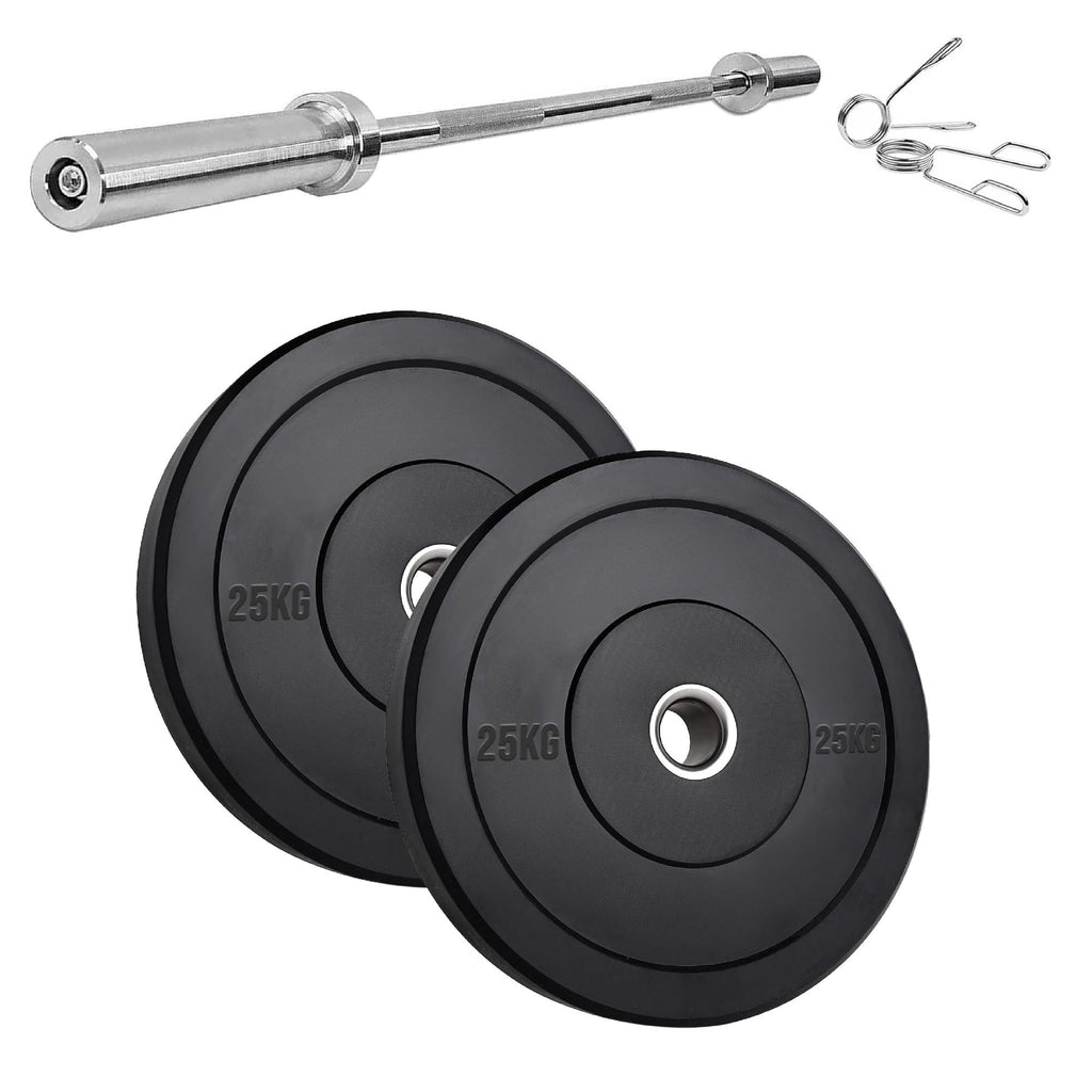 Premium Rubber Bumper Plates | Olympic Weight Sets for Lifting & Training | Singles, Pairs & Sets Available | Long-Lasting Strength Training Equipment