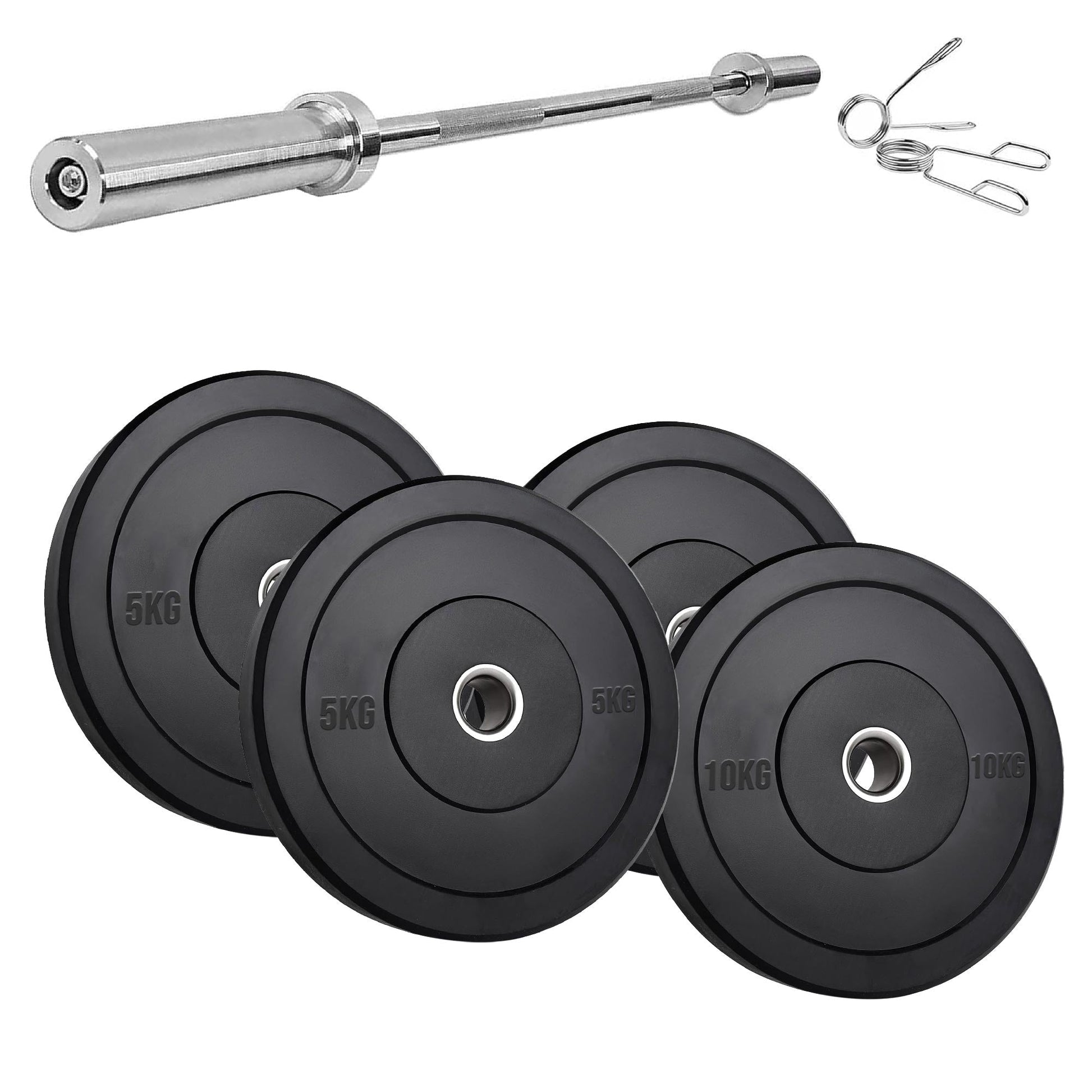 Premium Rubber Bumper Plates | Olympic Weight Sets for Lifting & Training | Singles, Pairs & Sets Available | Long-Lasting Strength Training Equipment