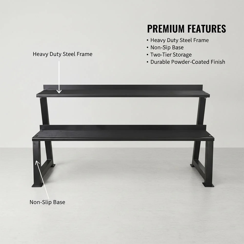 Black metal bench with highlighted features on a white background