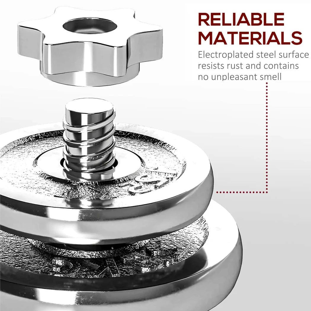 Close-up of a metal component with text about reliable materials