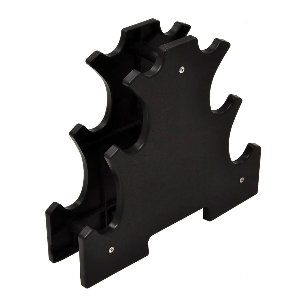 Black metal bracket on a white background