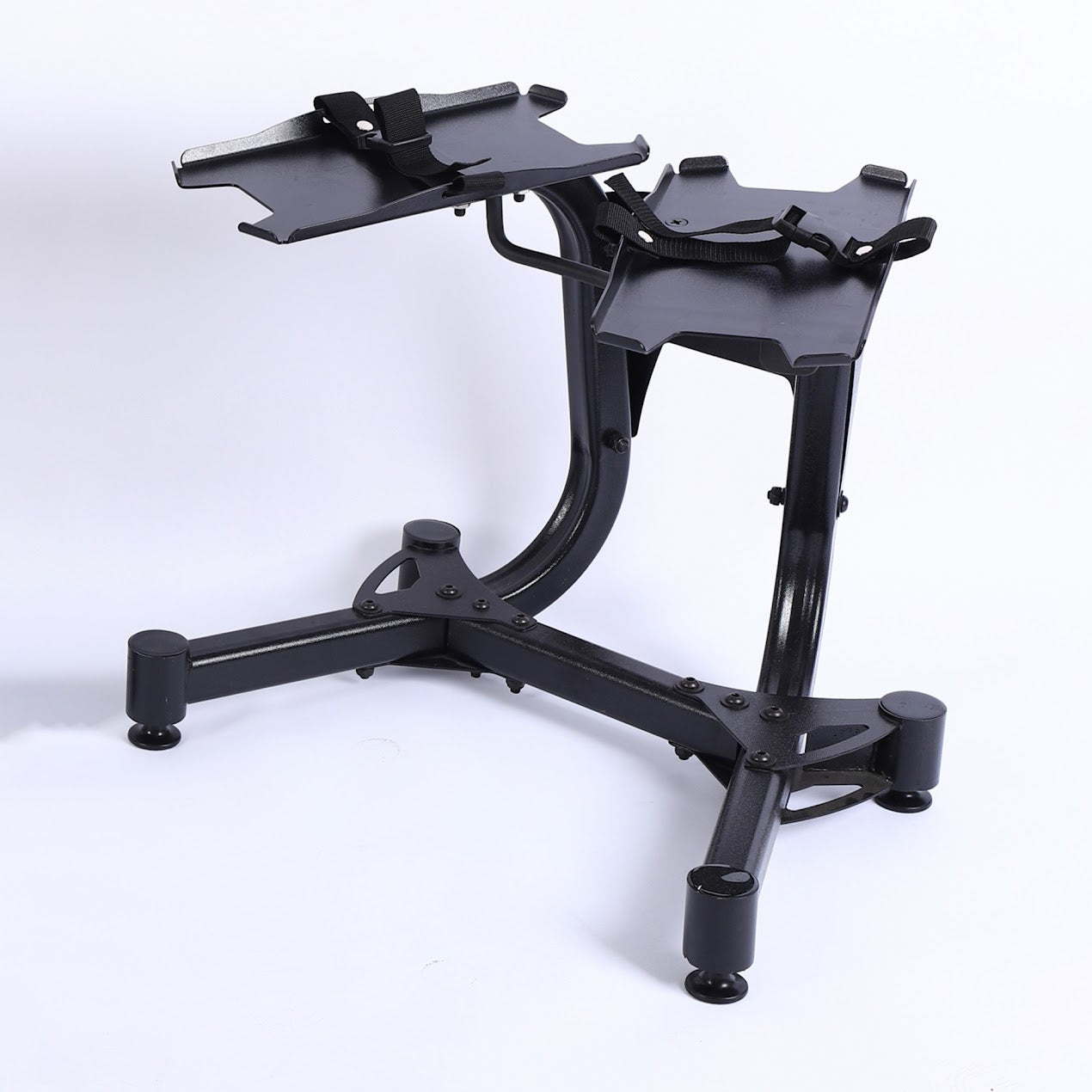 Adjustable Dumbbell Rack with 24kg or 40kg Weights – Space Saving Stand for Home Gyms, Secure Dial System, Compact Fitness Gear for Men & Women