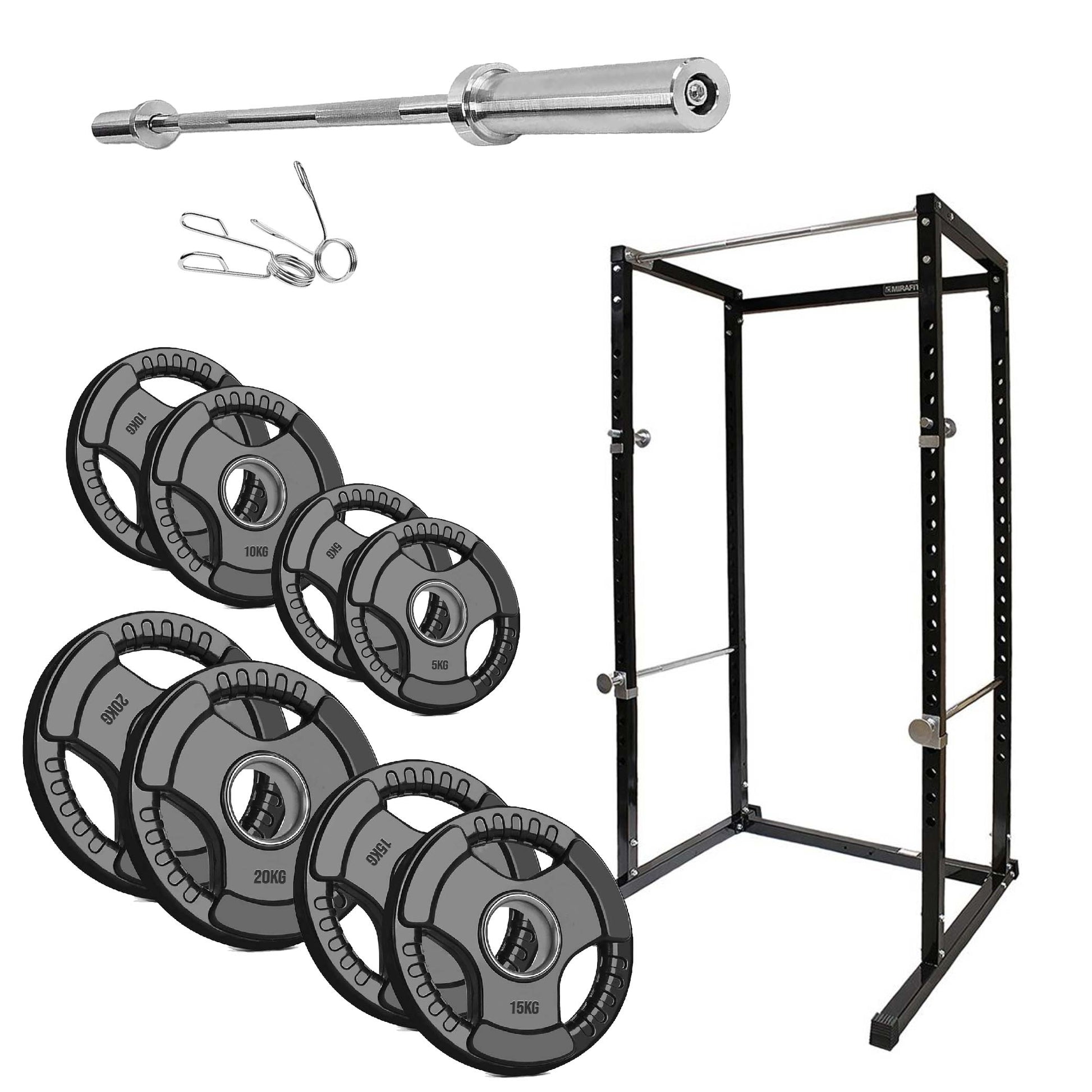 G100 Strength Cage | Reinforced Adjustable Power Rack with Pull-Up Station for Home Gym Workouts