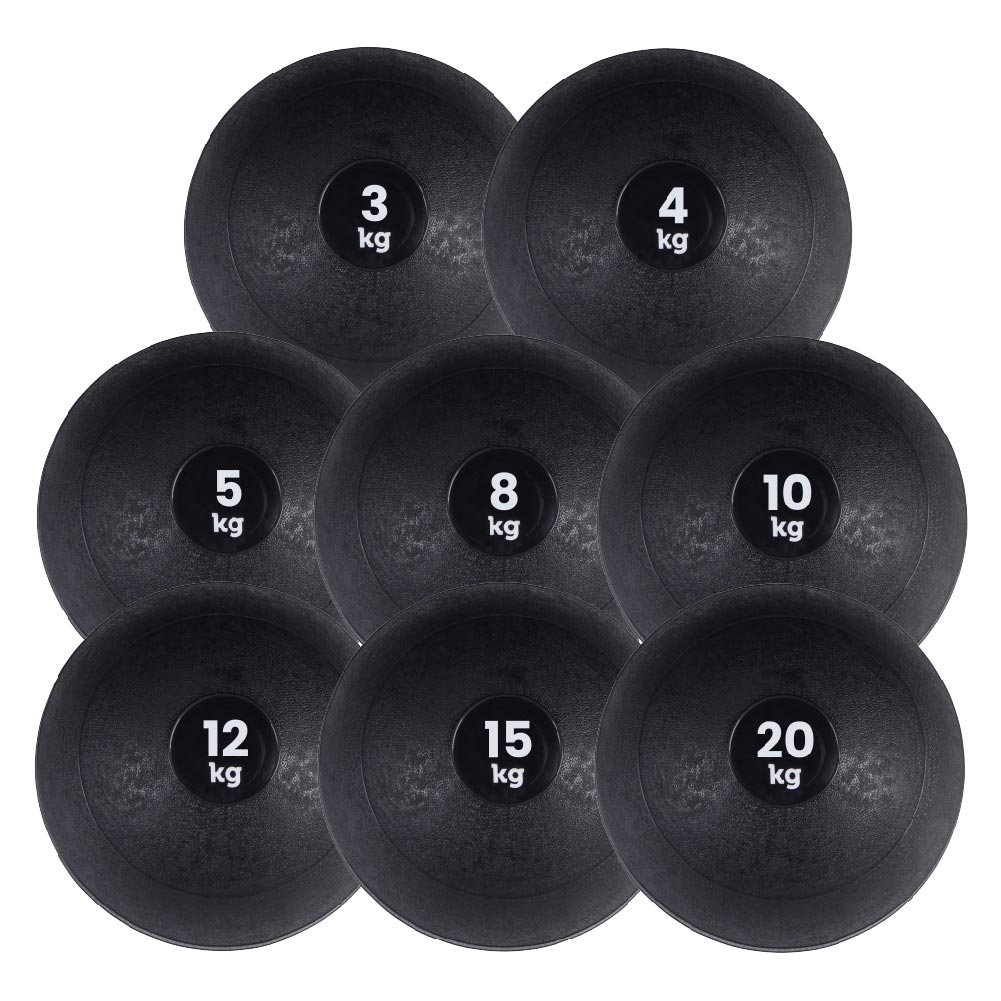Durable Slam Balls – Rugged No-Bounce Rubber Ball for Explosive Power Training | 3KG–25KG | Individual & Set Choices