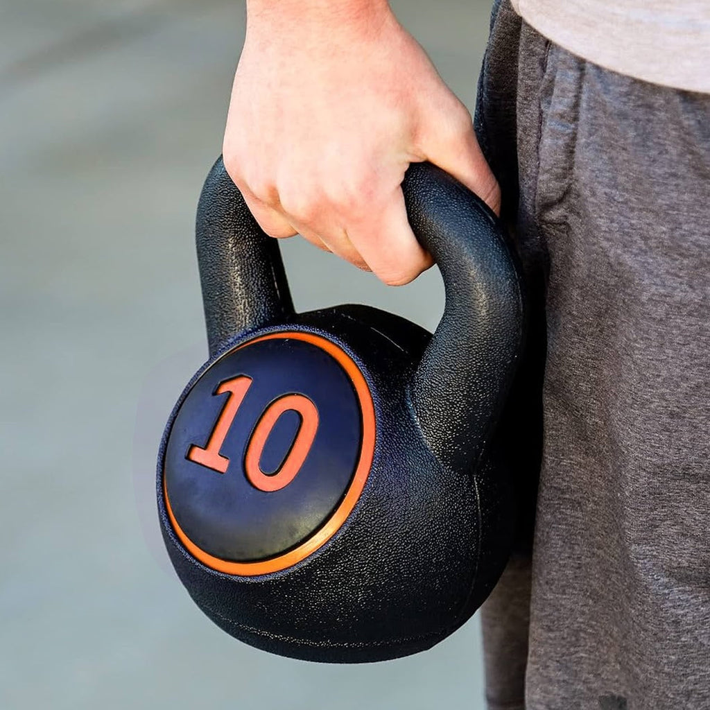 Kettlebell Set - 3Piece - All-in-One Full Body Strength Training for Home Gyms, Compact and Versatile Workout Solution