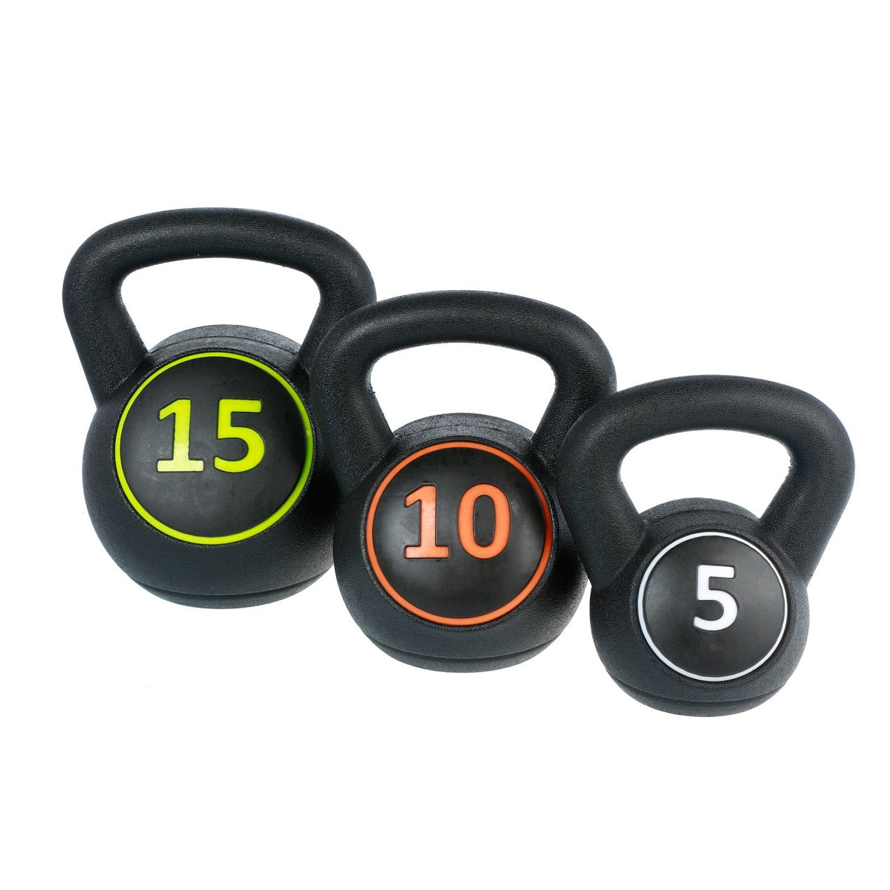 Kettlebell Set - 3Piece - All-in-One Full Body Strength Training for Home Gyms, Compact and Versatile Workout Solution