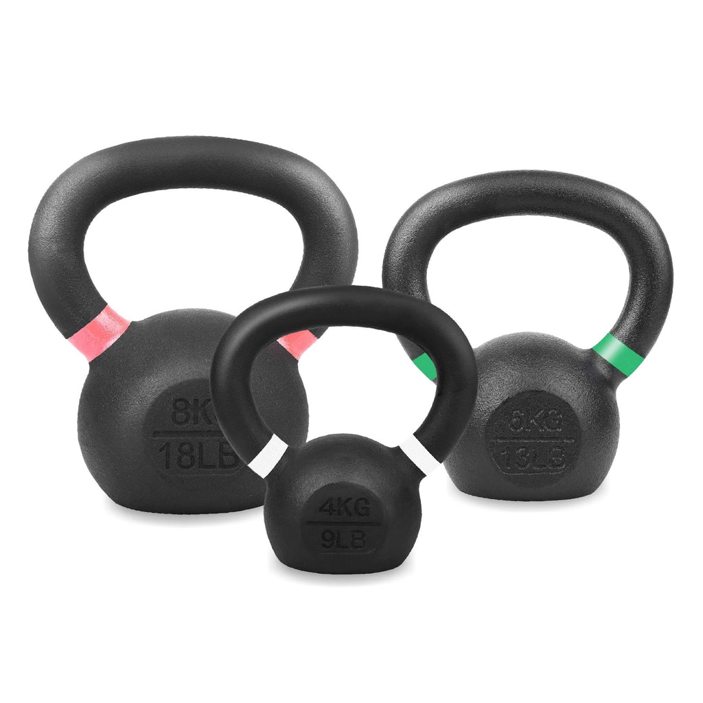 Heavy-Duty Cast Iron Kettlebells – All-in-One Tool for Functional Strength & Endurance Training