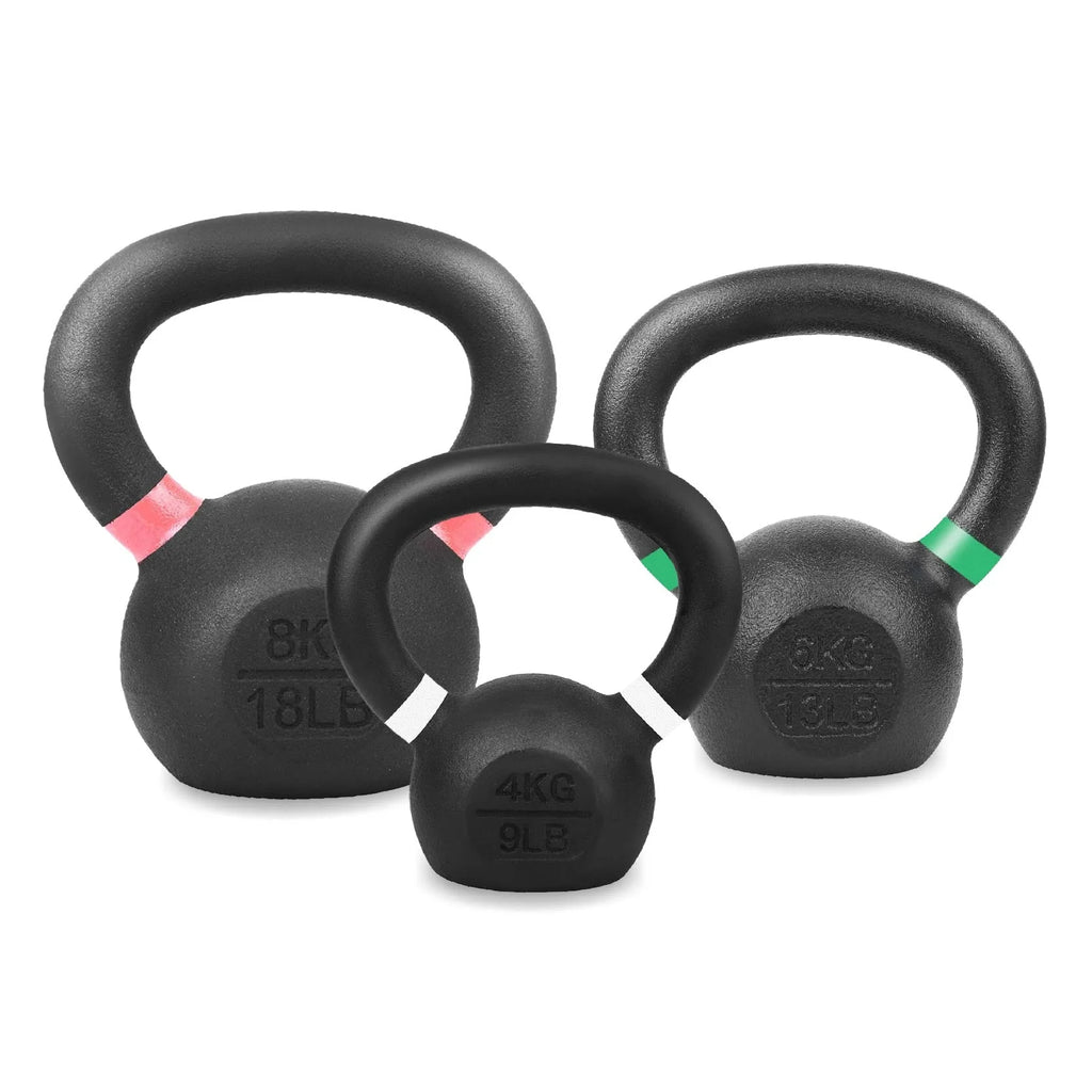 Heavy-Duty Cast Iron Kettlebells – All-in-One Tool for Functional Strength & Endurance Training